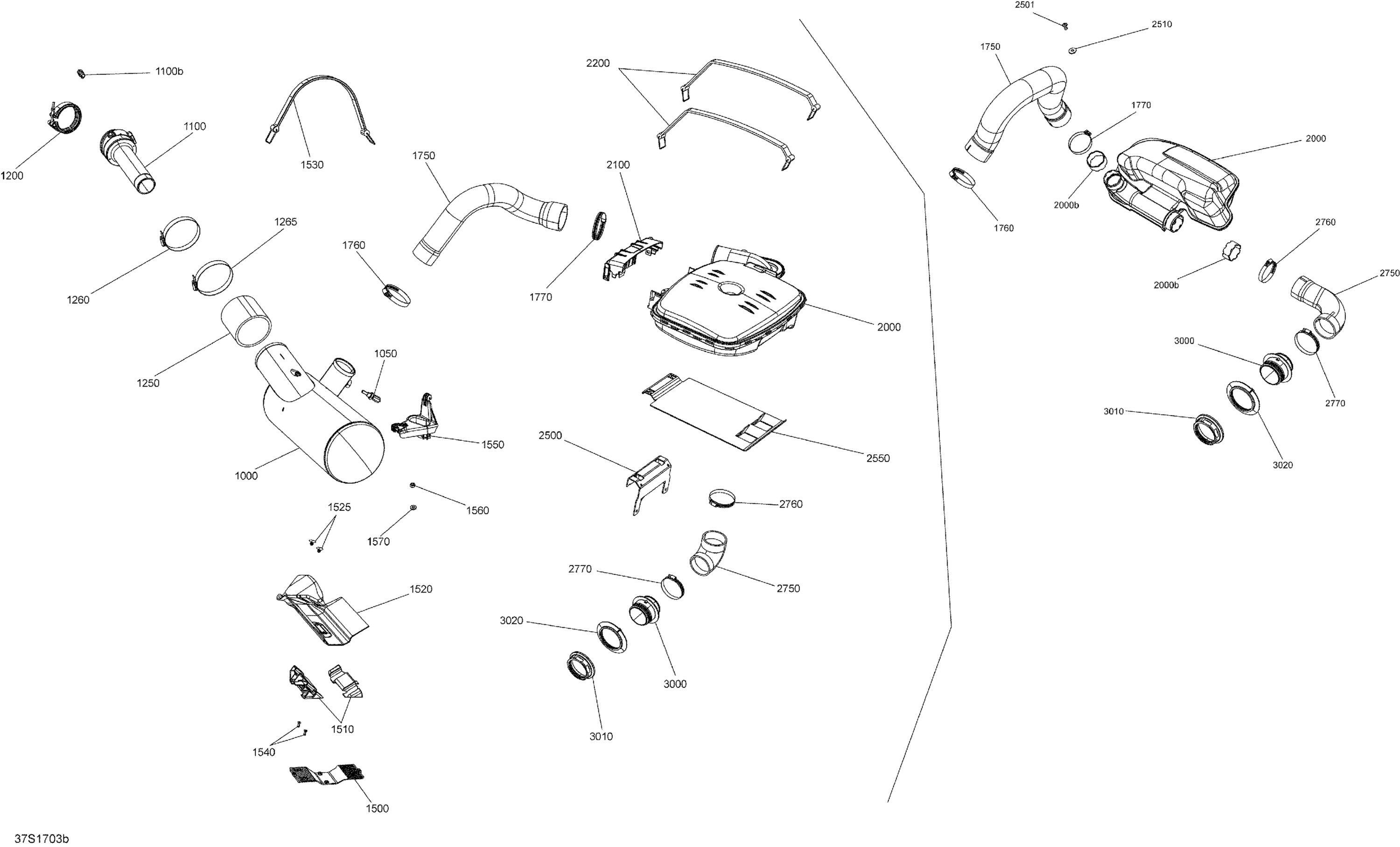 Схема узла: Exhaust System - All Models