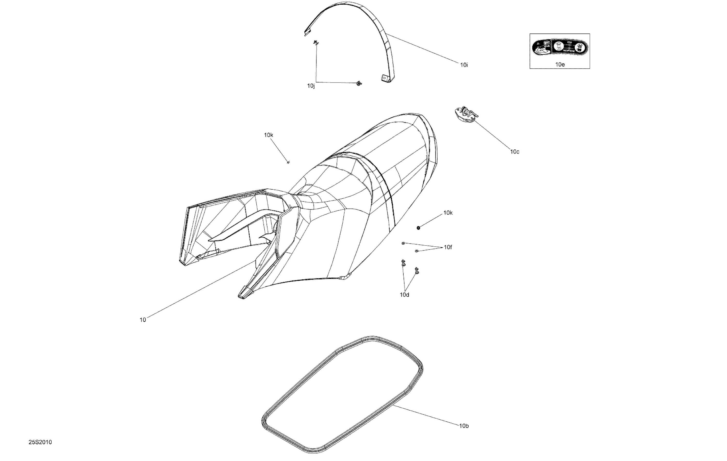 Схема узла: Seat