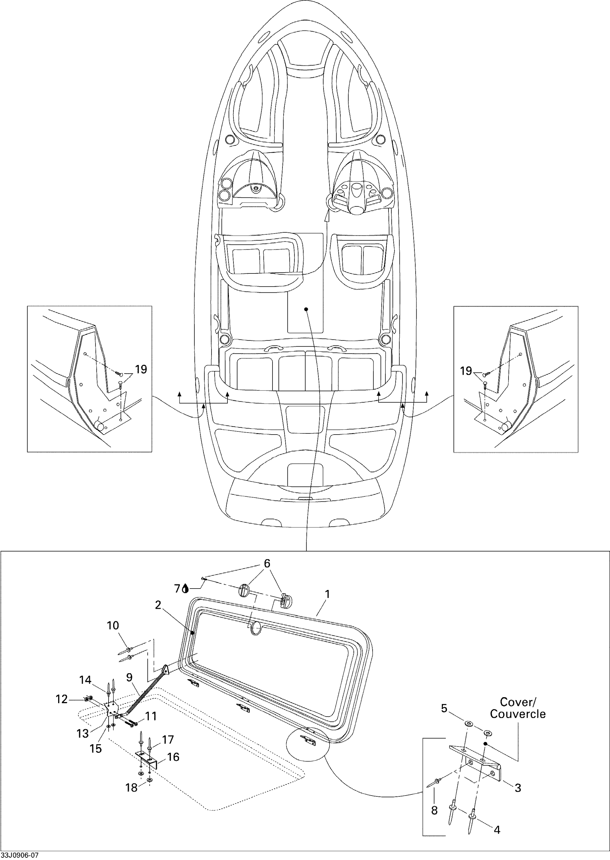 Central Cover And Accessories