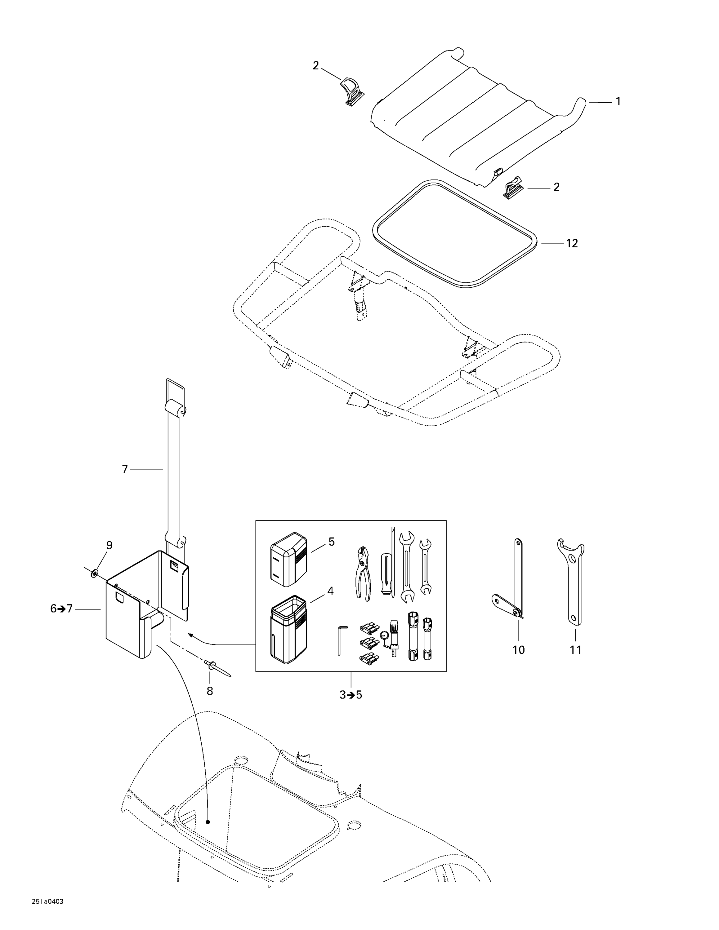 Front Tray