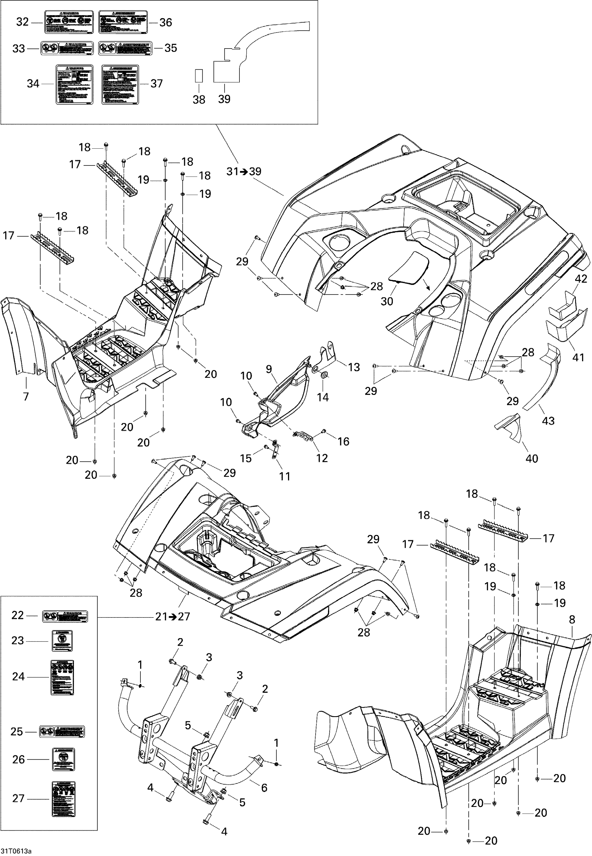 Схема узла: Body And Accessories 1, MAX STD