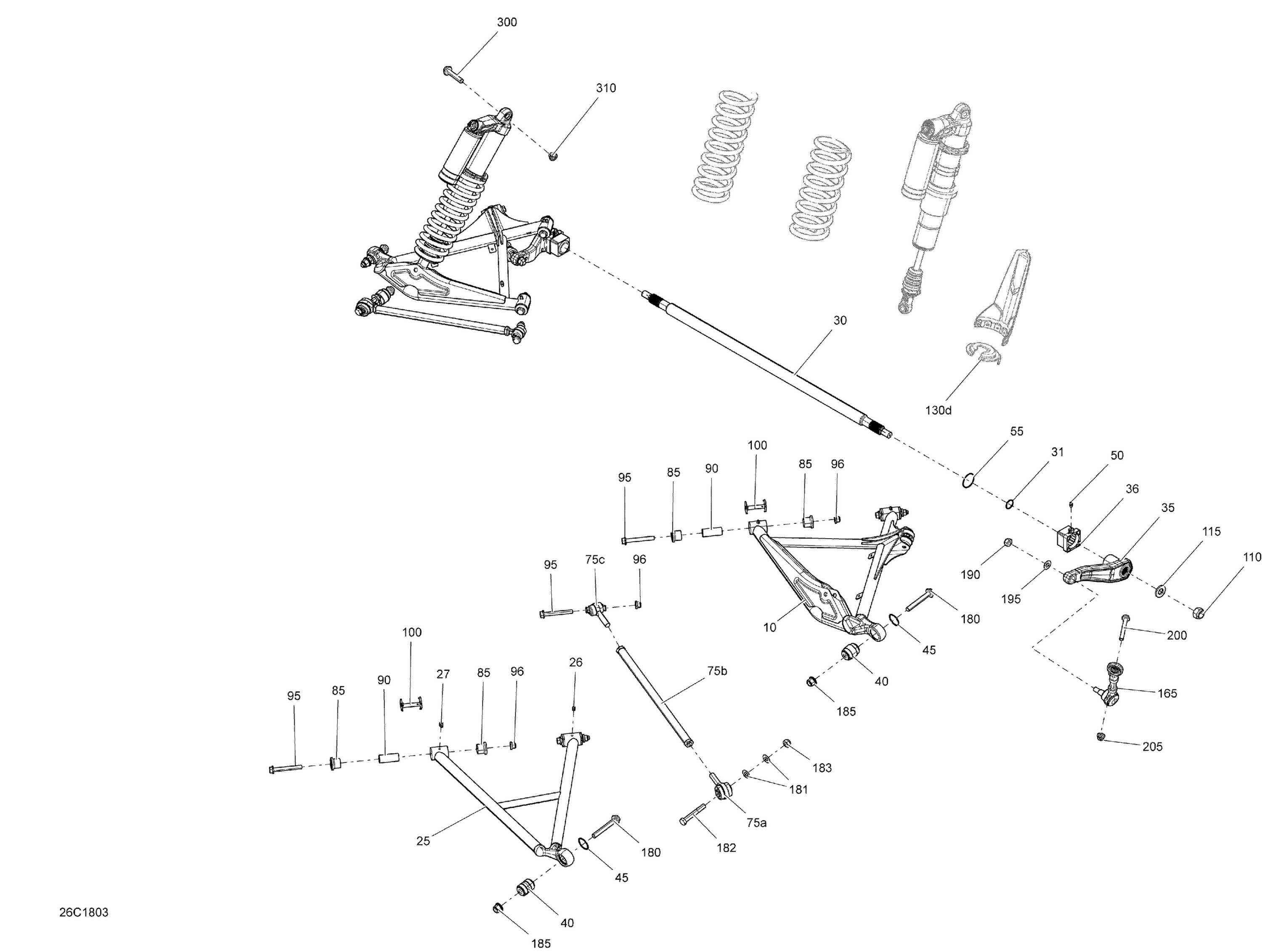 Rear Suspension Maverick