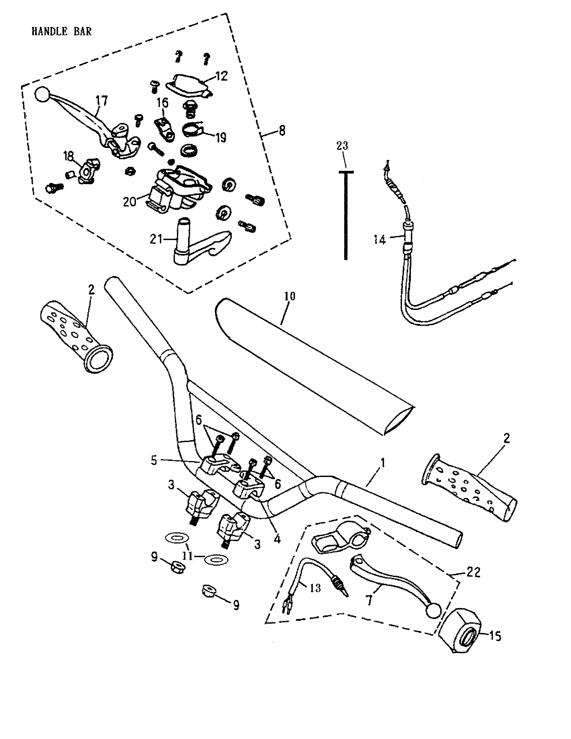 Handlebar 166-21