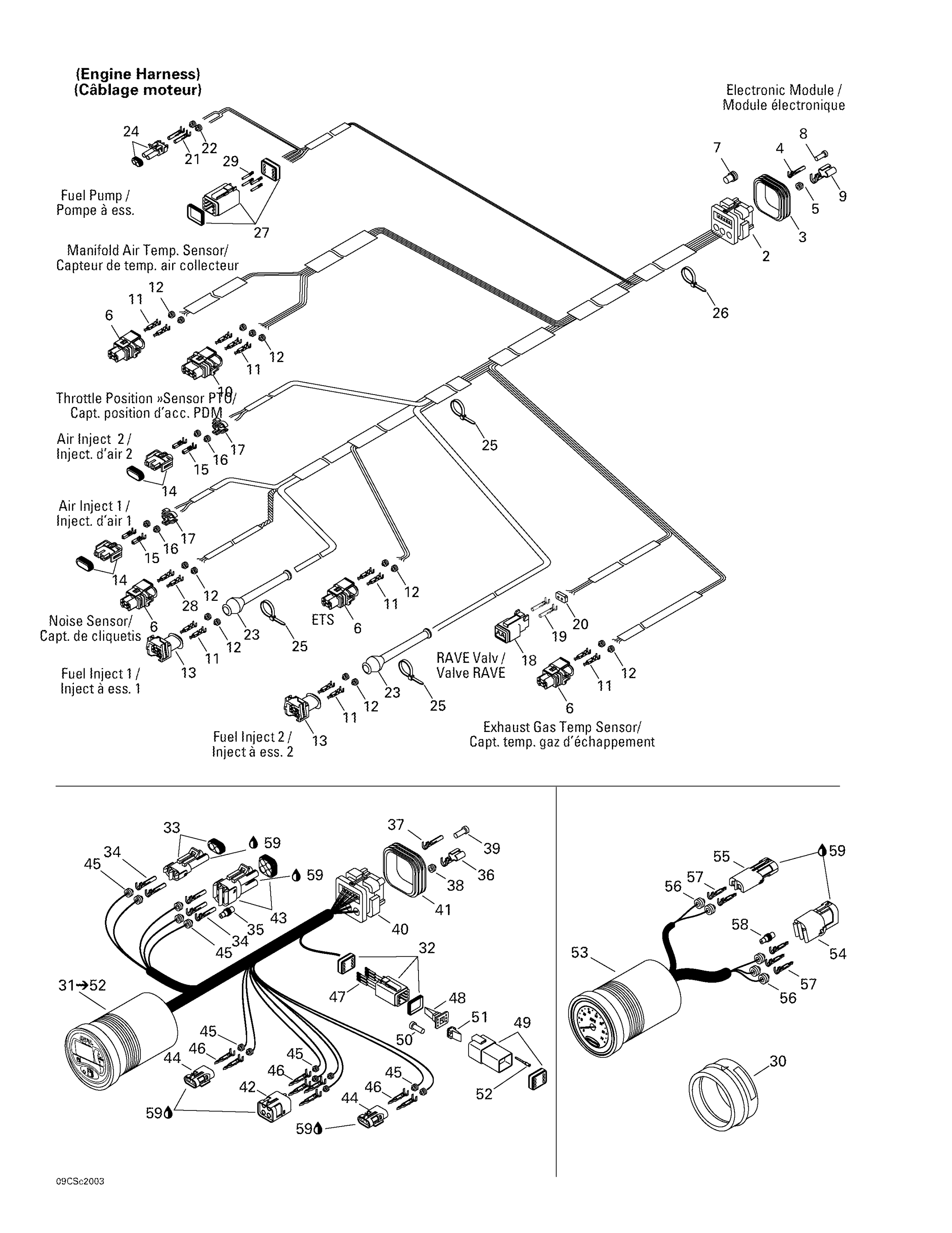 Схема узла: Electrical Harness And Accessories