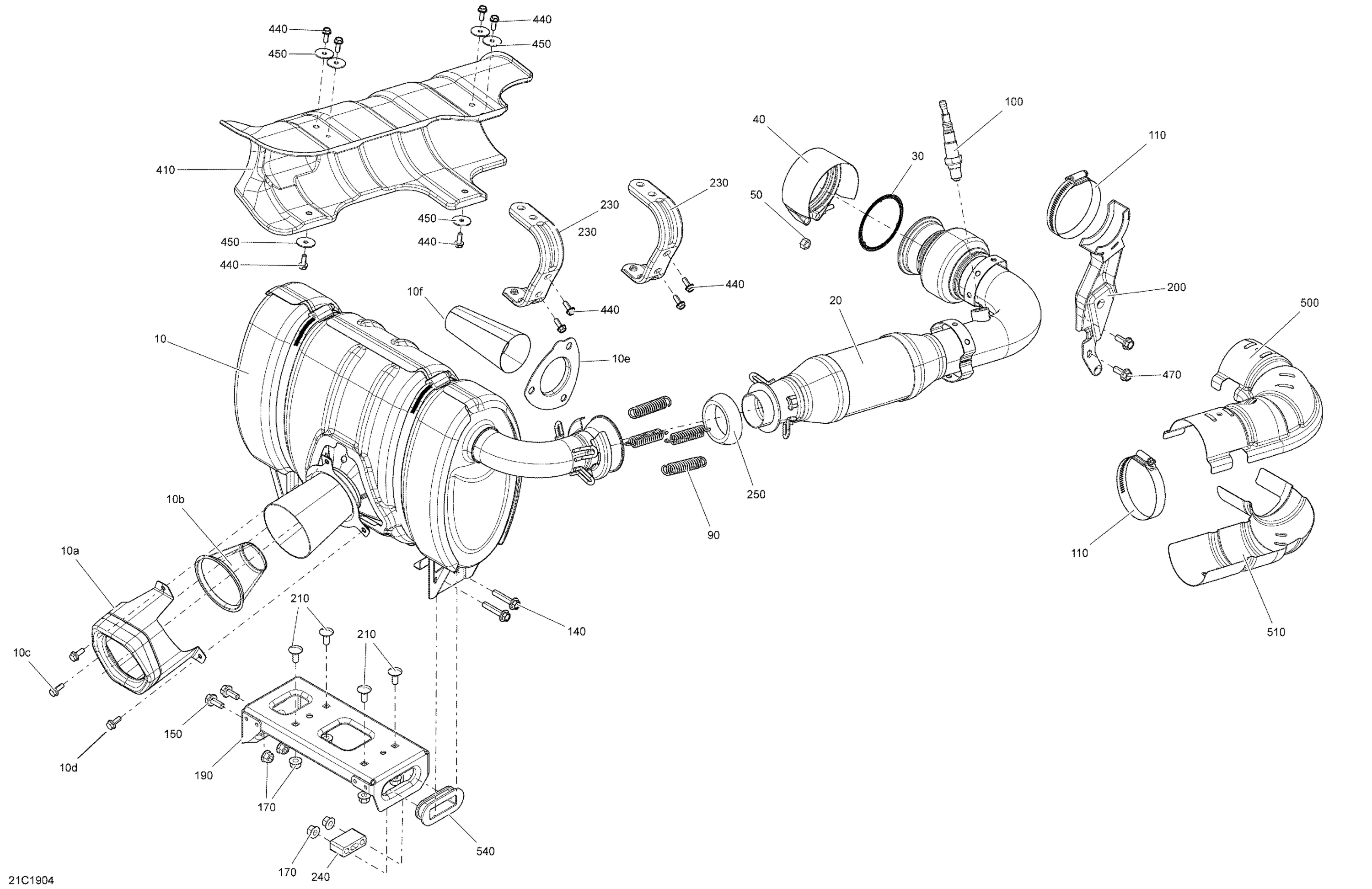 Exhaust - Turbo R