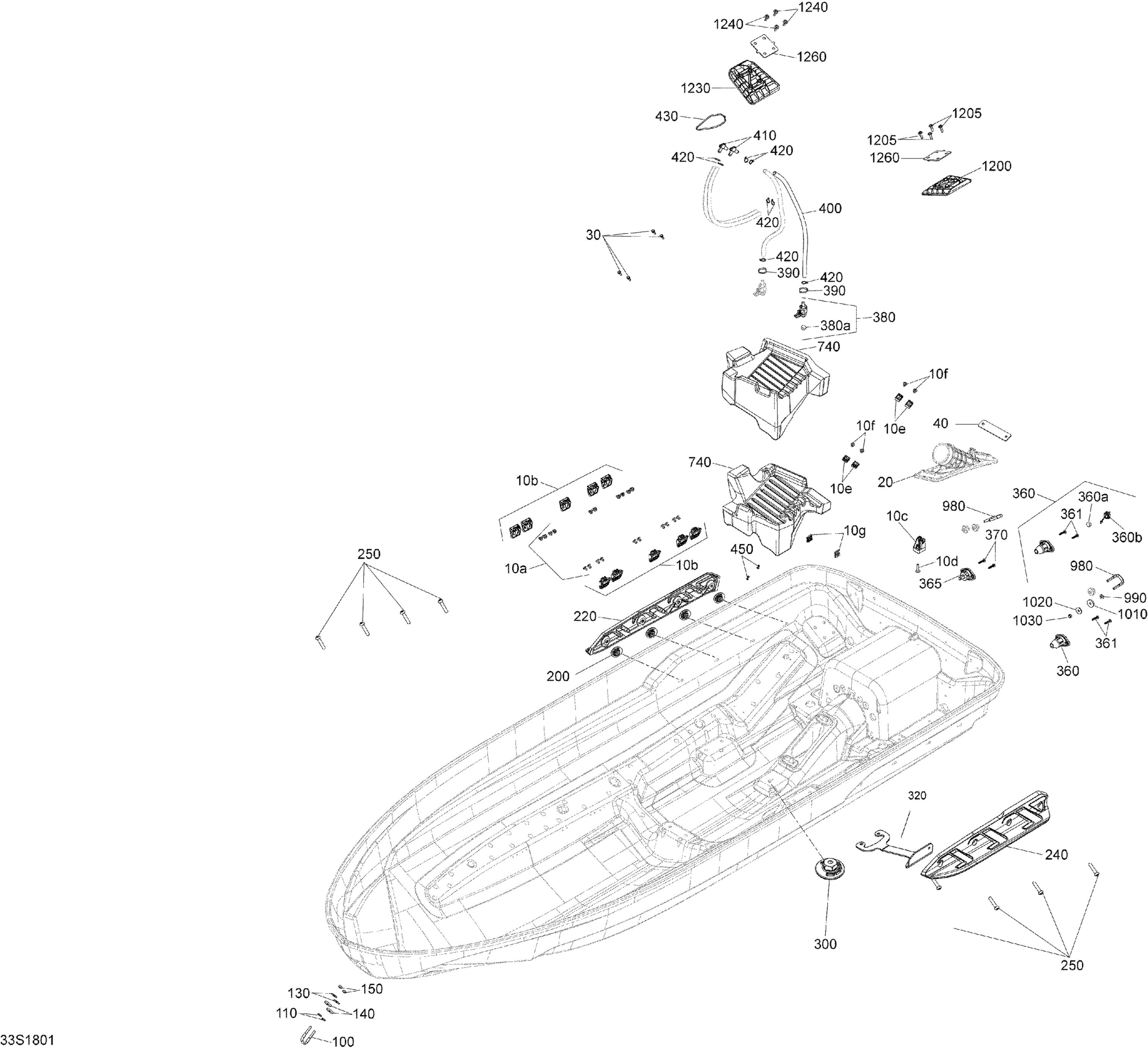Схема узла: Hull RXT