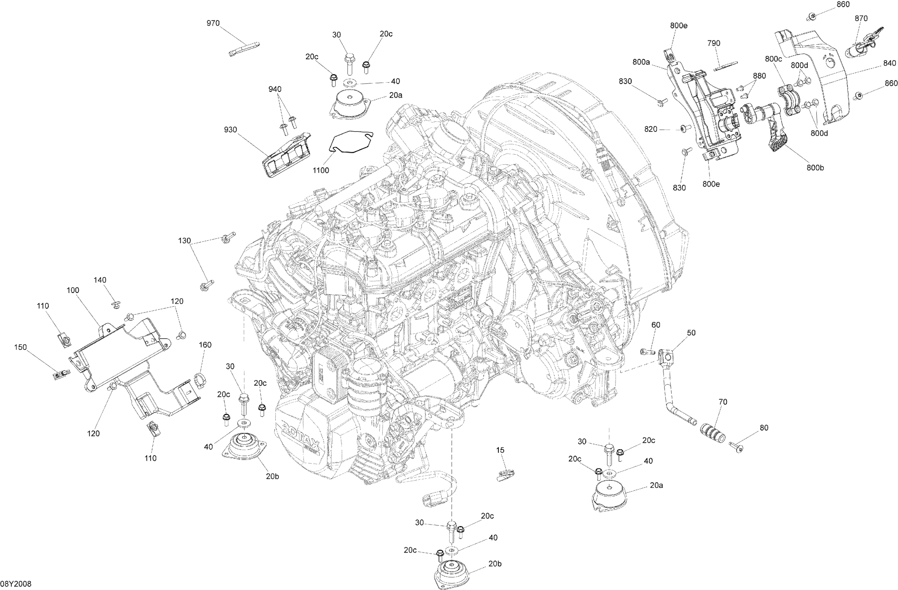 Схема узла: Engine Support and Park