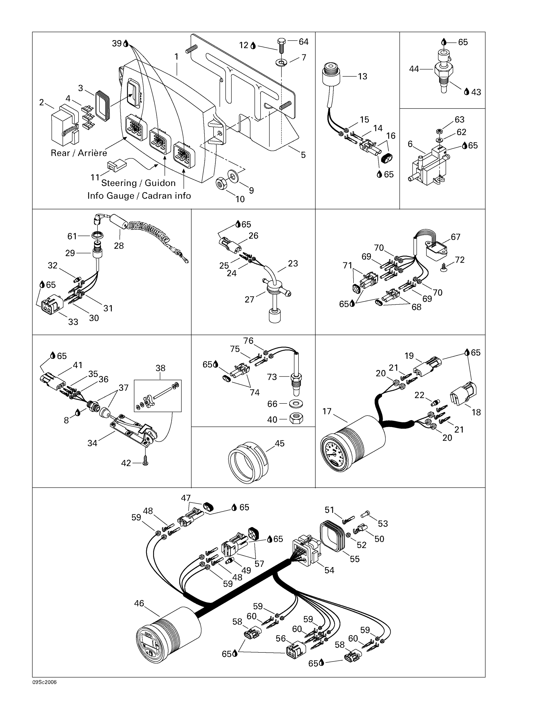 Схема узла: Electronic Module And Electrical Accessories