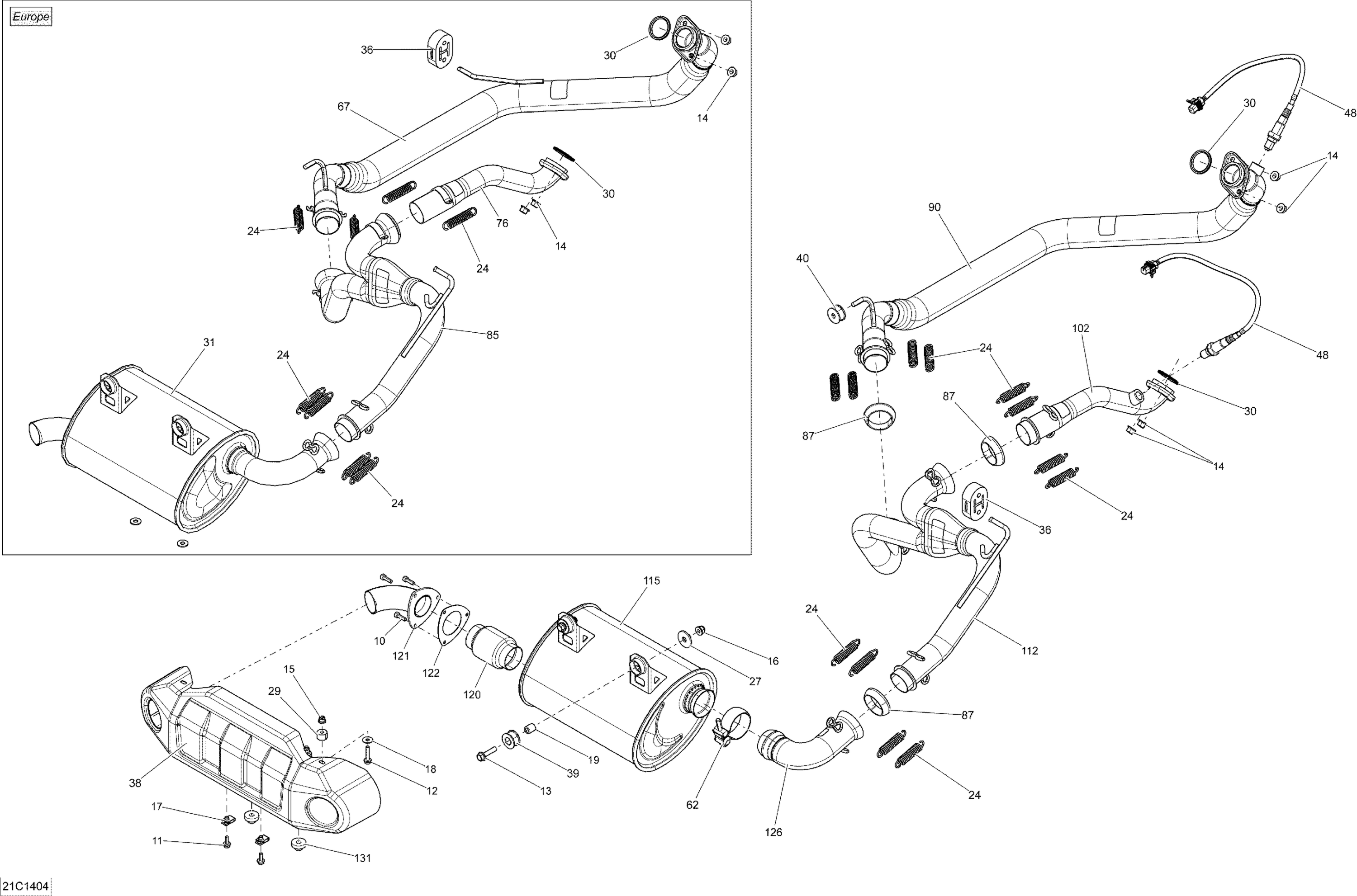 Exhaust System _21C1404