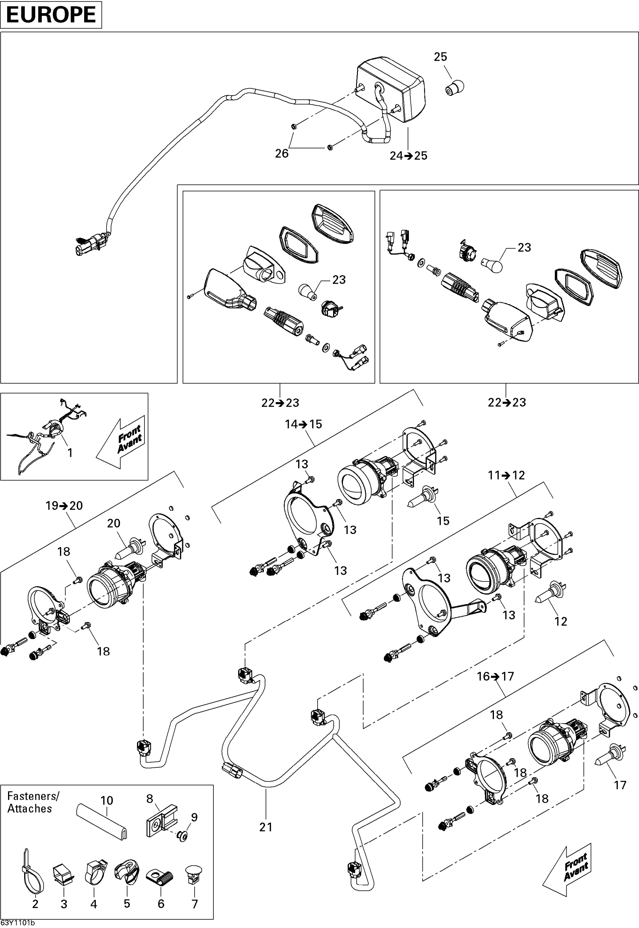 Схема узла: Lighting System  SM5