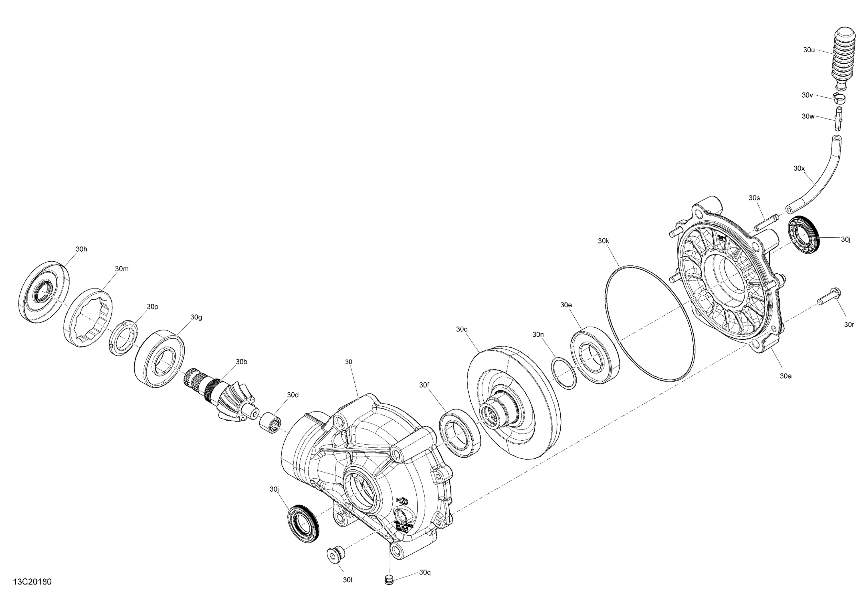 Rear Drive - Differential Parts