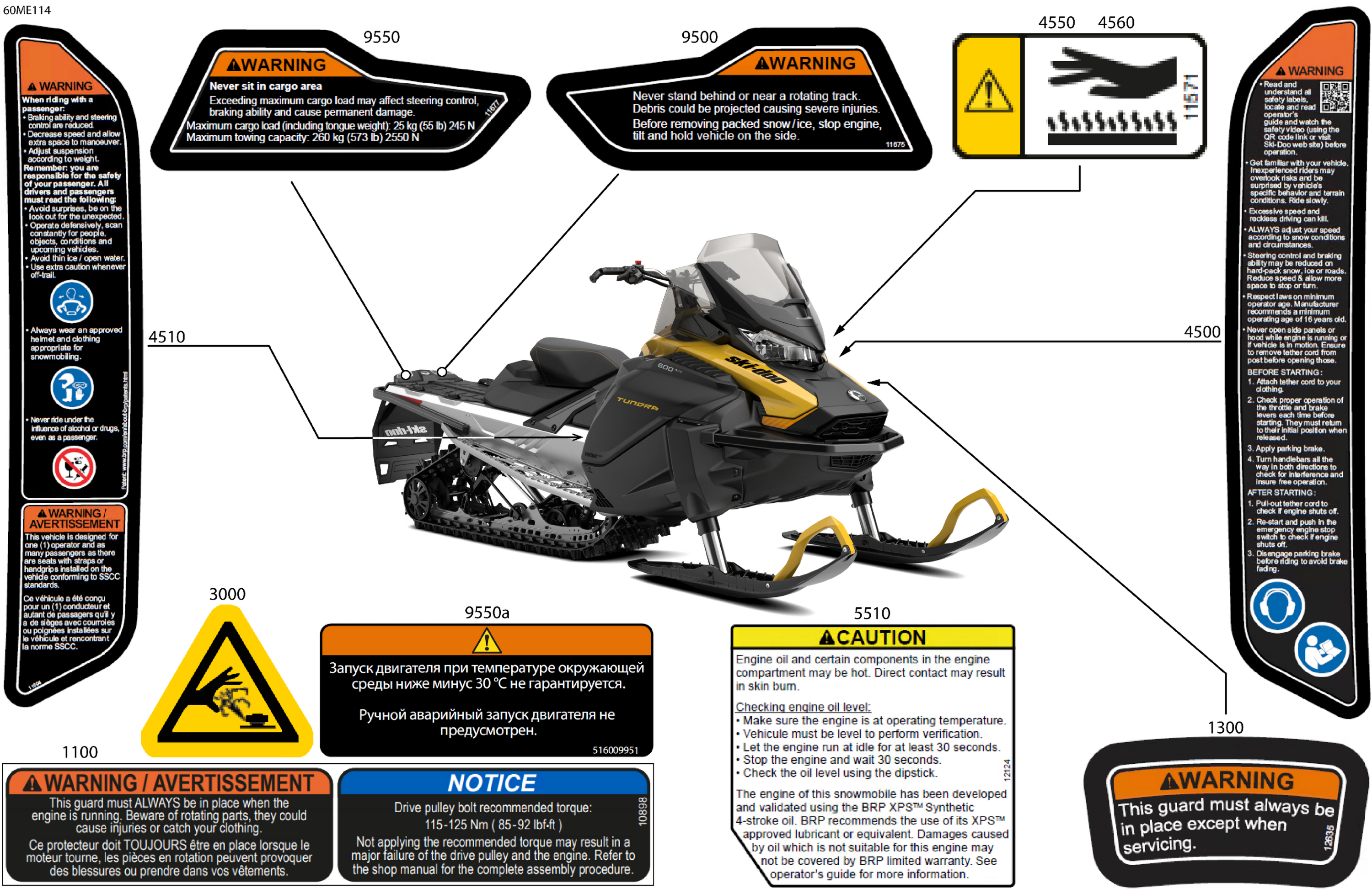 Body - Warning Decals
