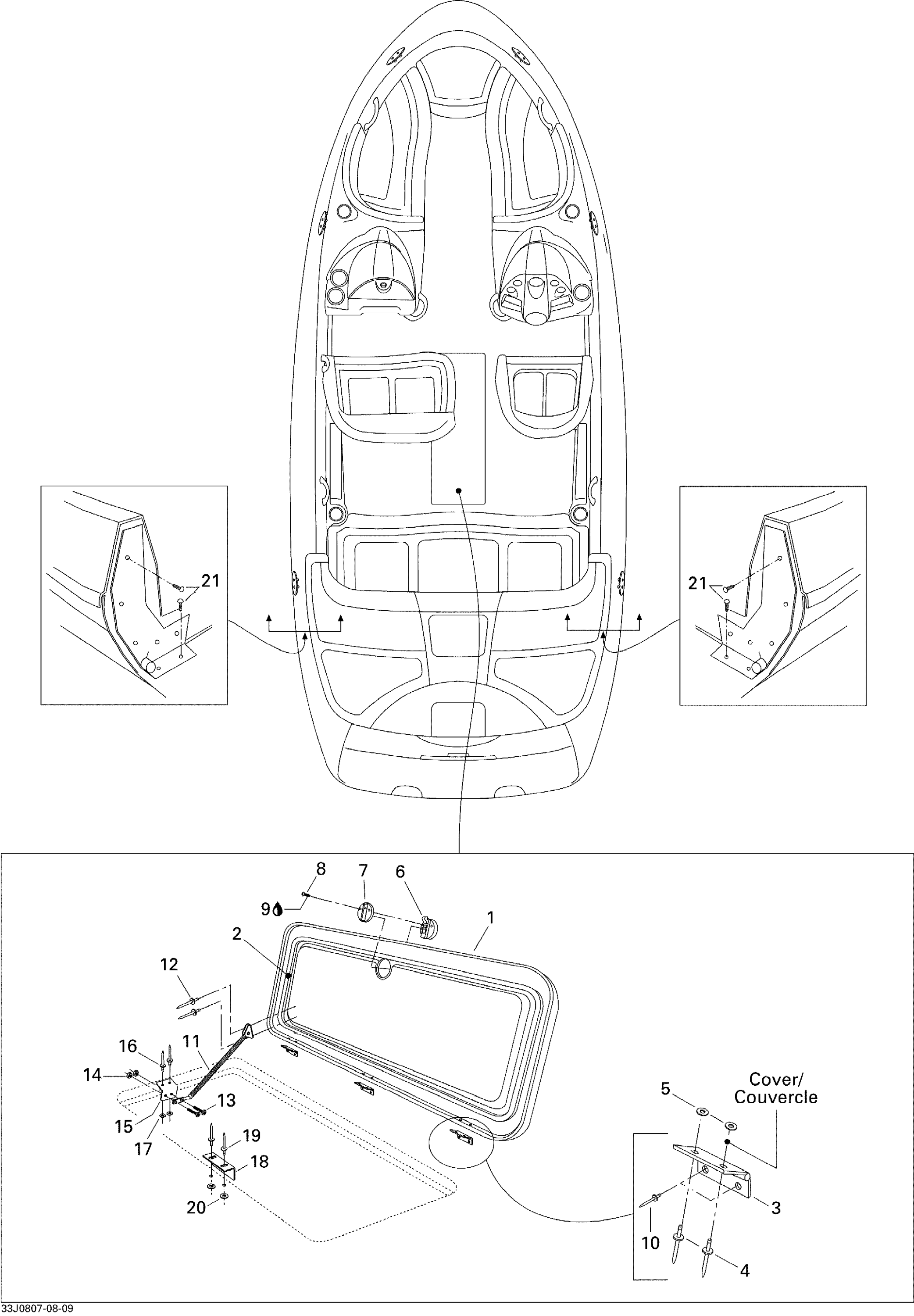 Central Cover And Accessories