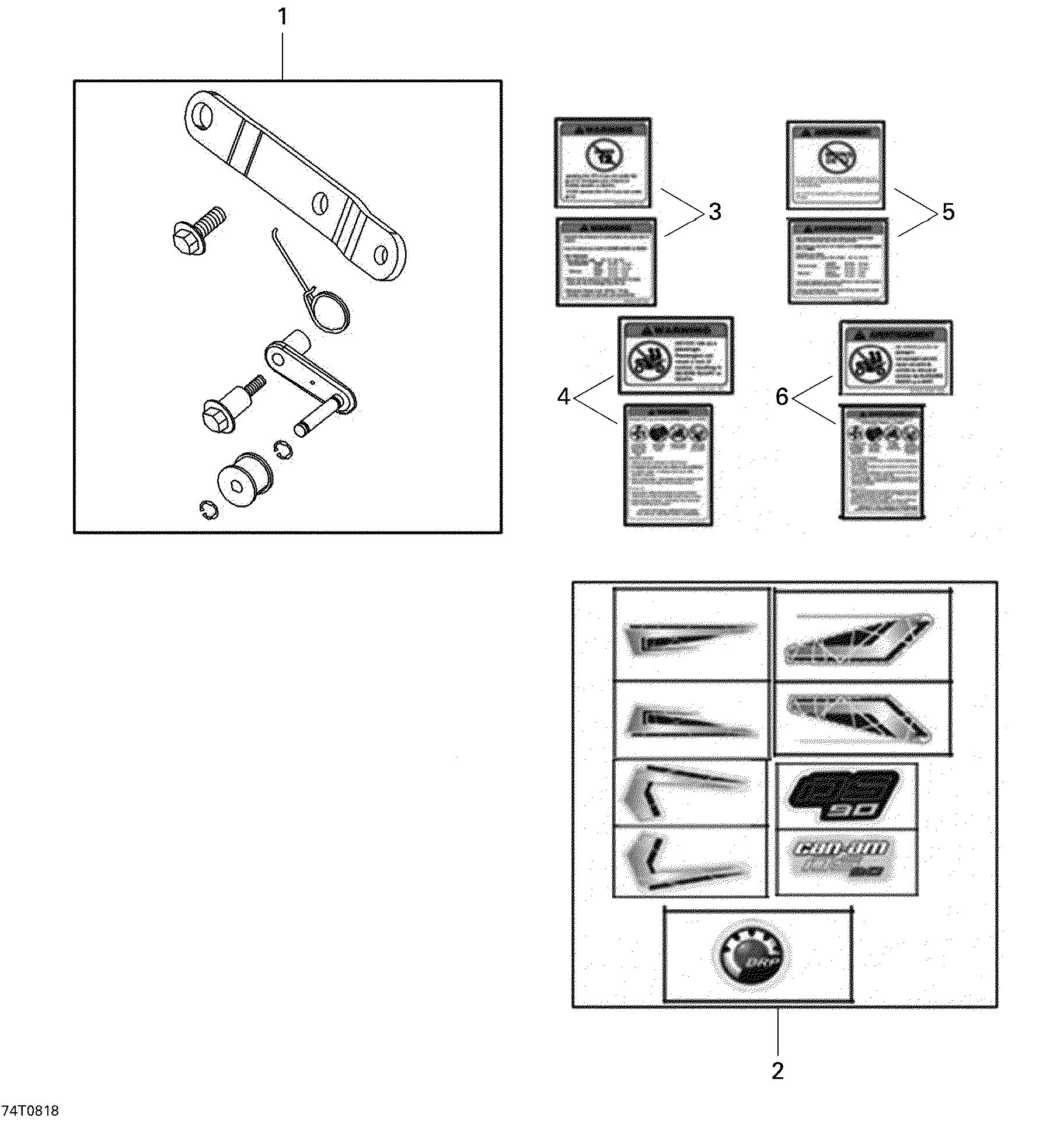 Схема узла: Accessories And Decals