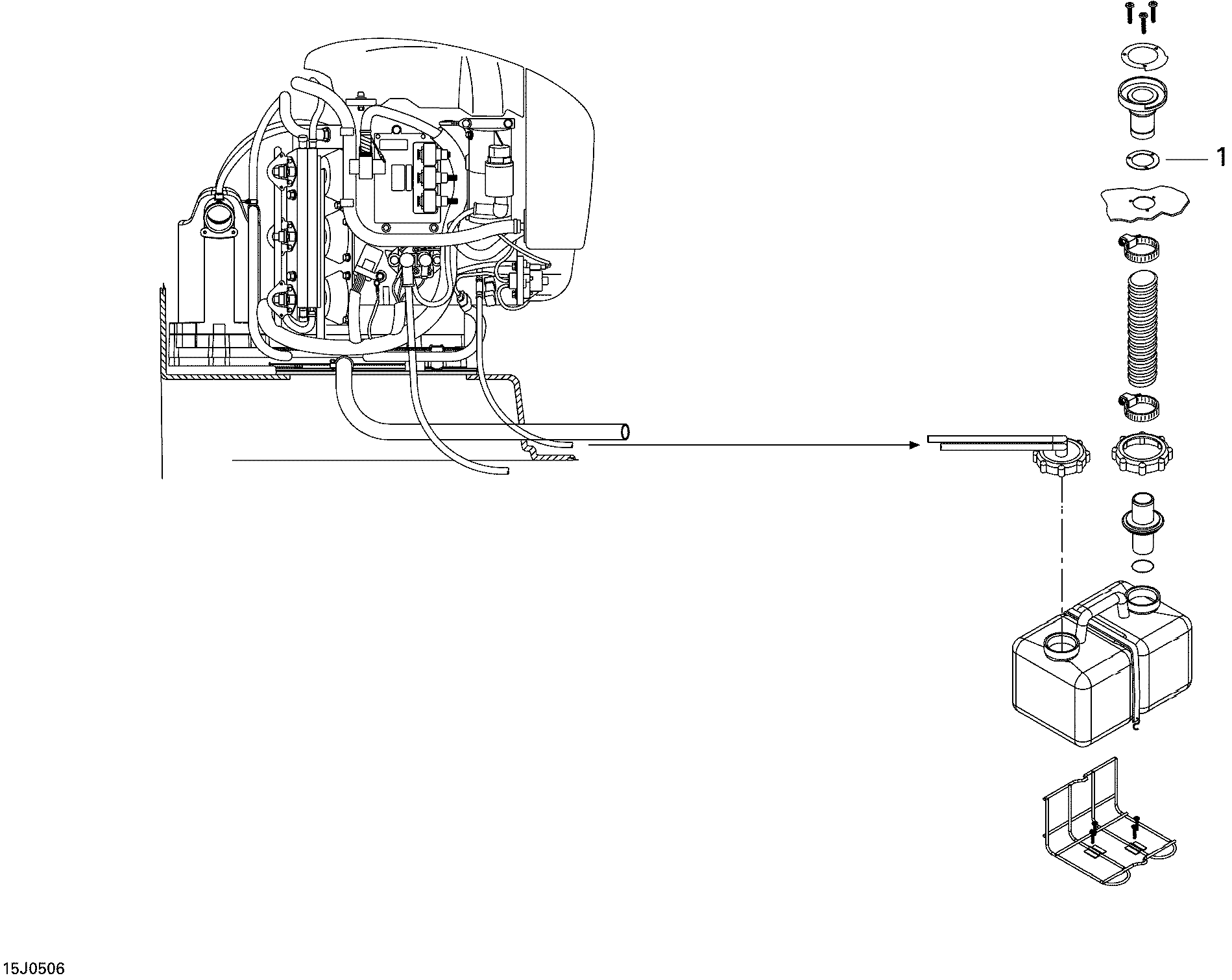 Схема узла: Oil Injection System