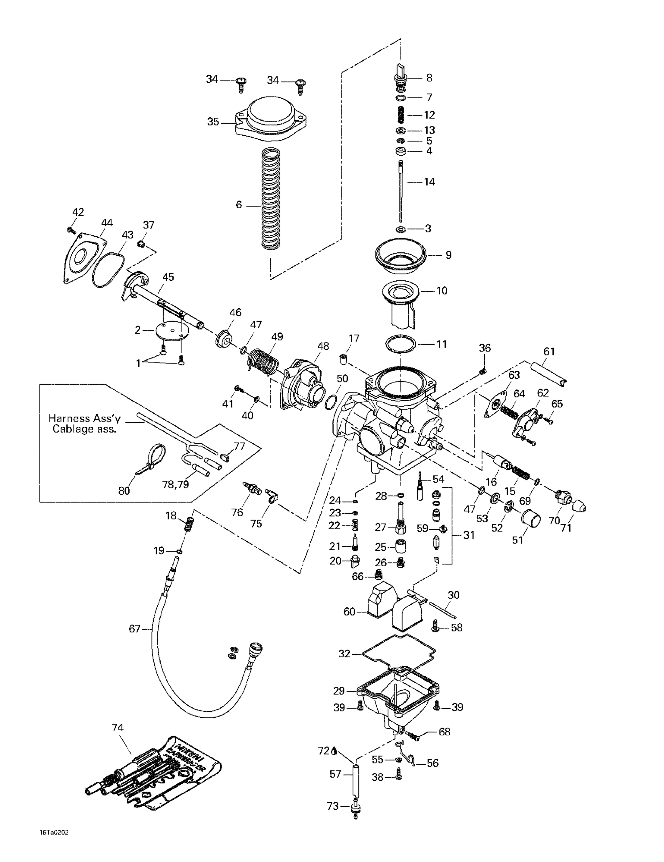 Схема узла: Carburetor