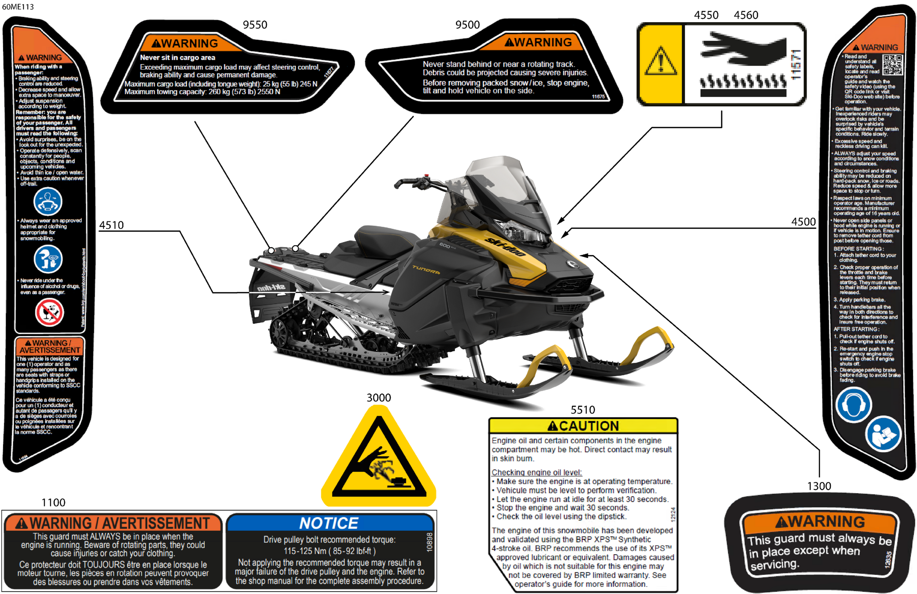 Body - Warning Decals