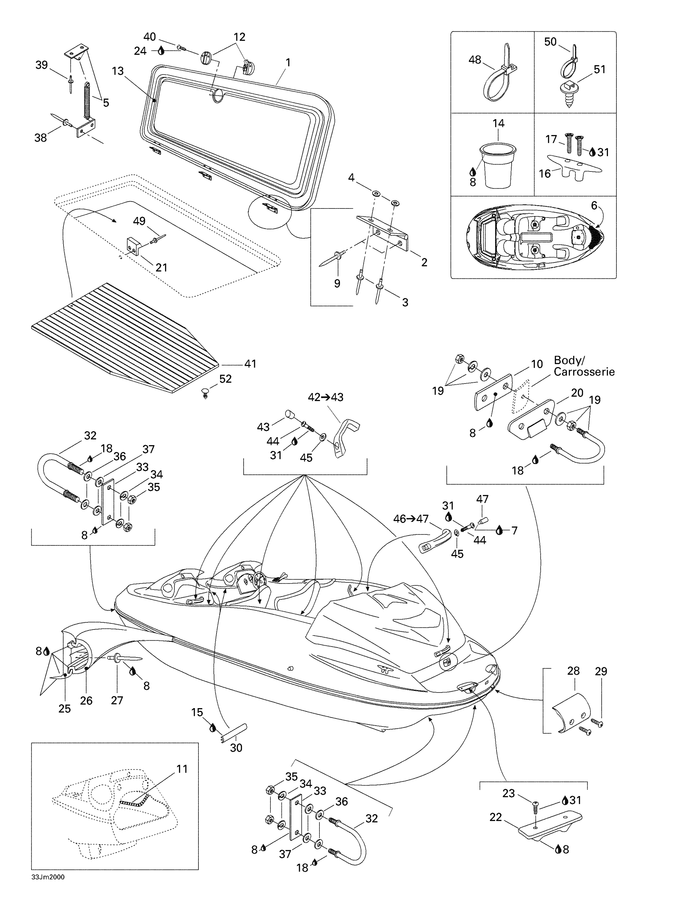 Central Cover And Accessories
