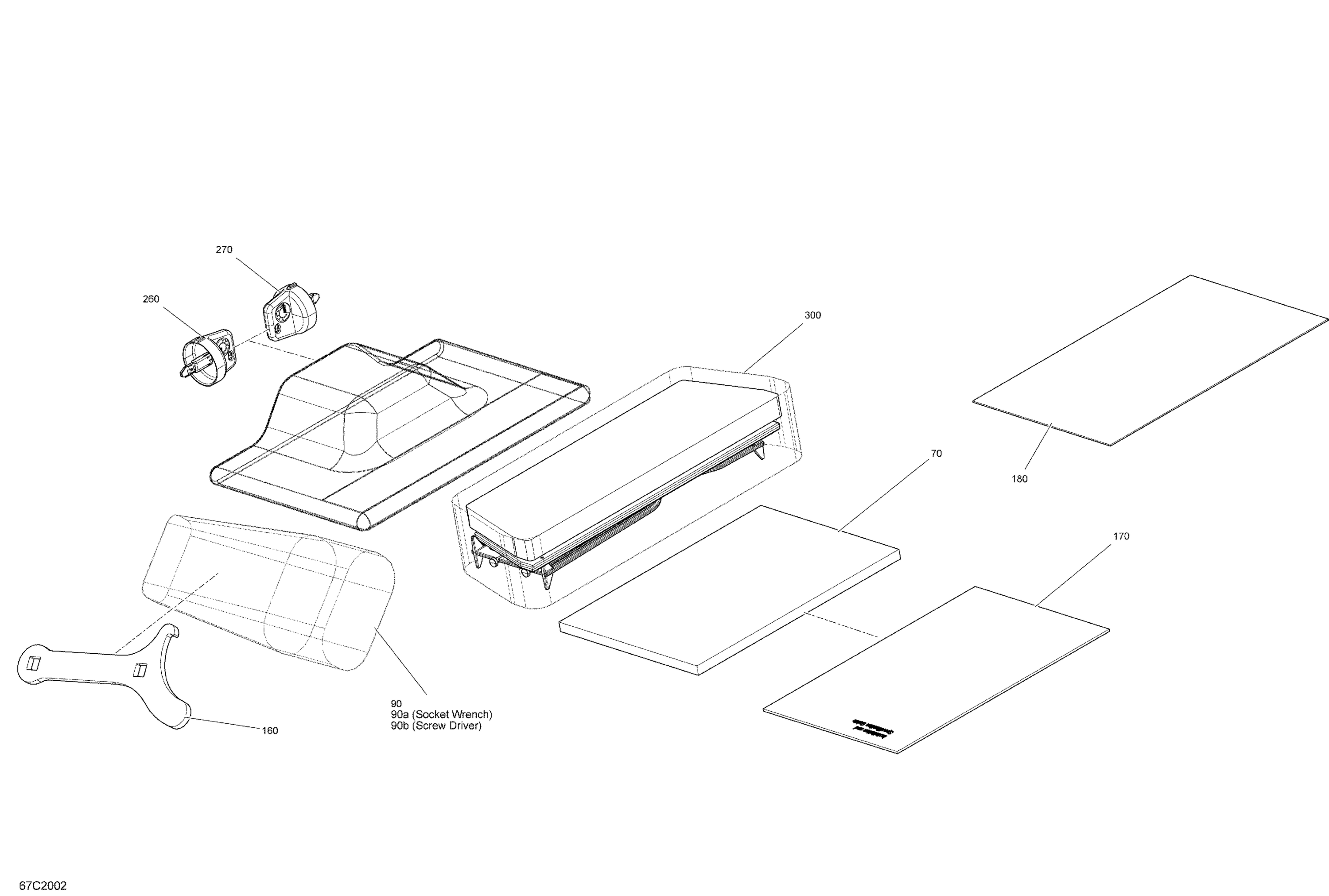Схема узла: Storage Tray