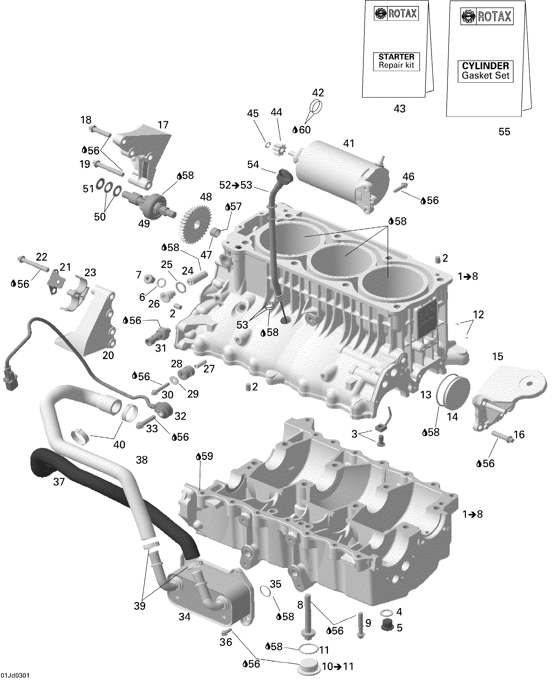 Схема узла: Engine Block