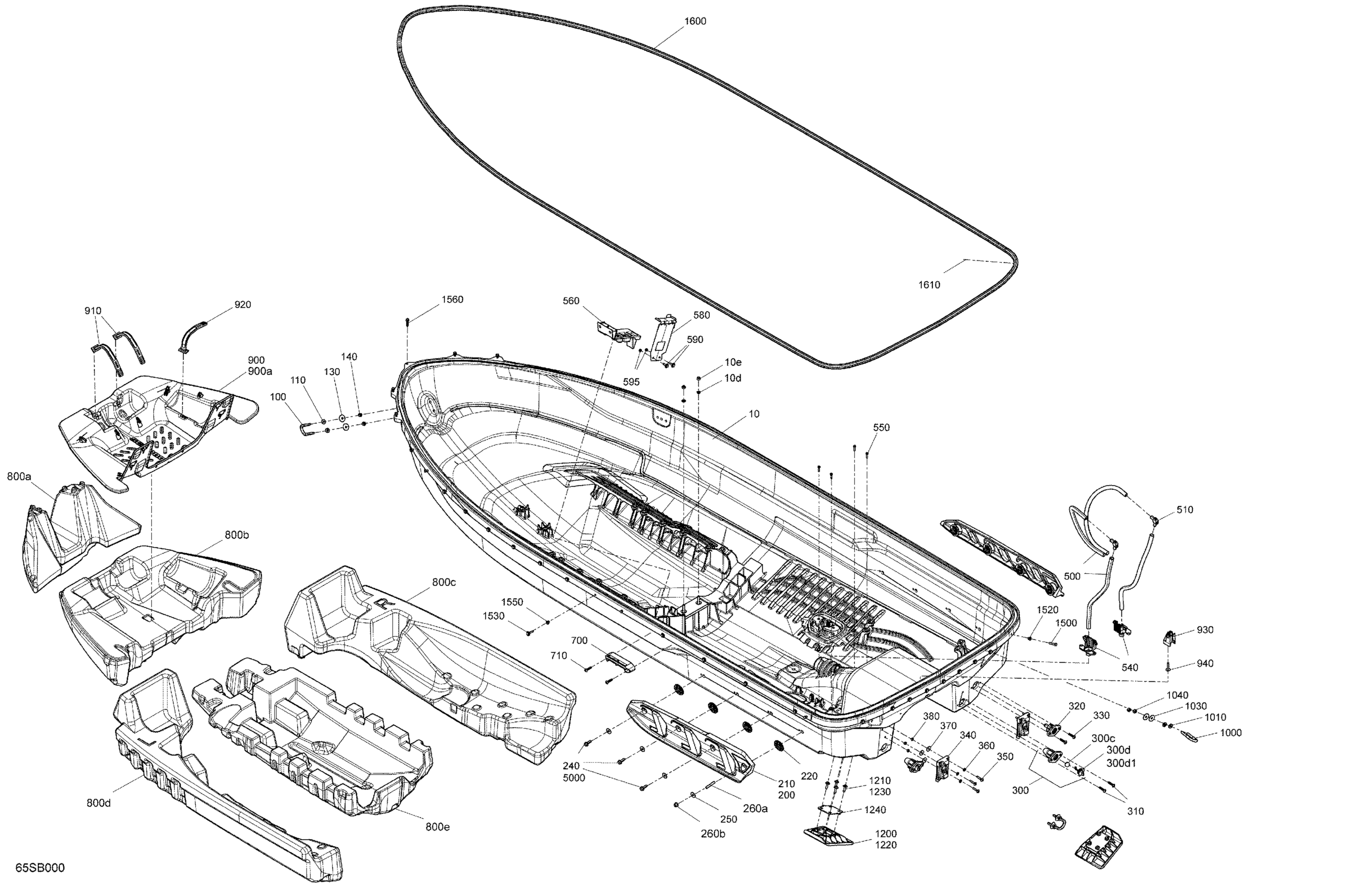 Схема узла: Body - Hull