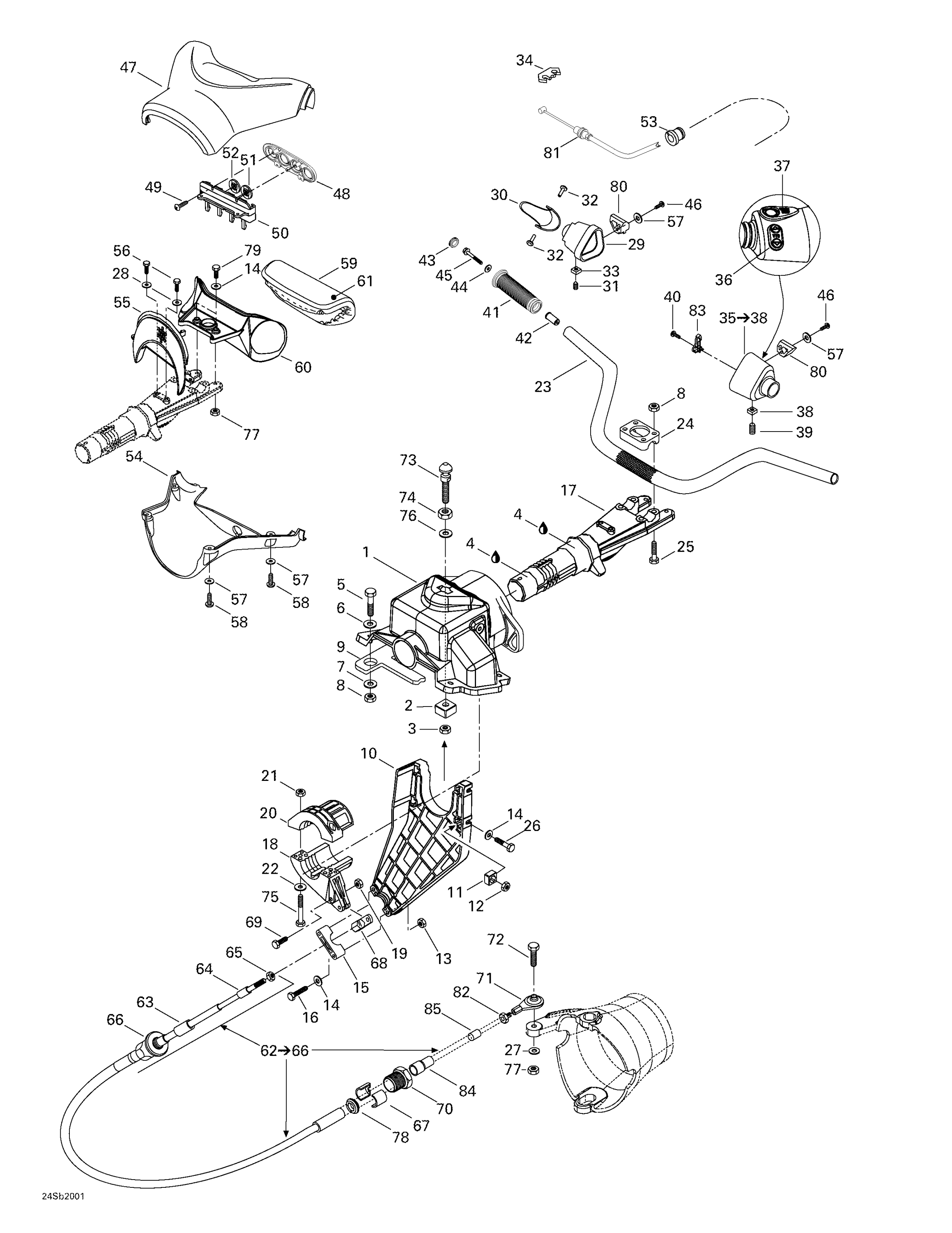Схема узла: Steering System