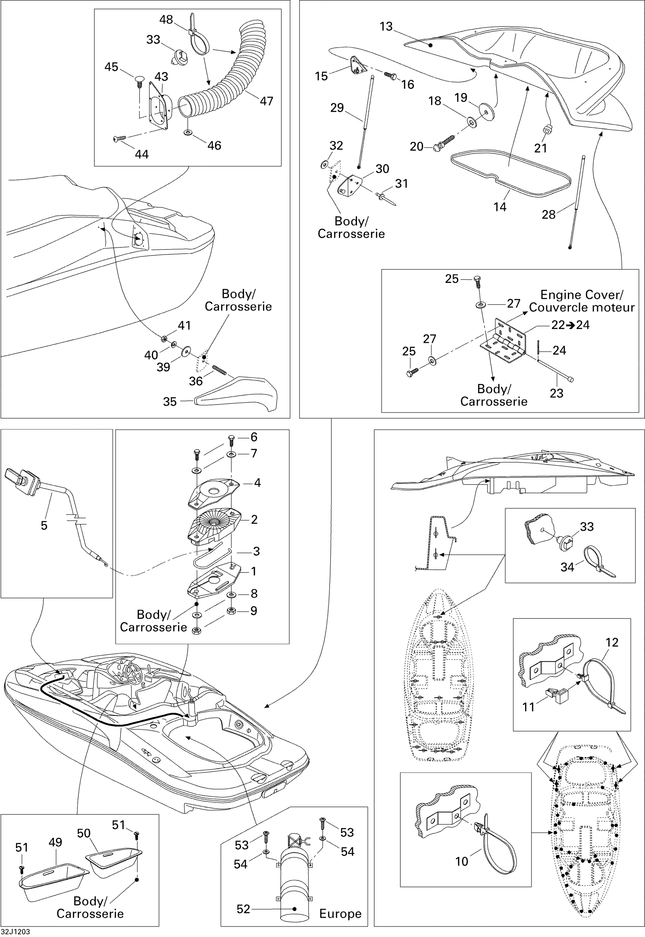 Engine Compartment And Accessories
