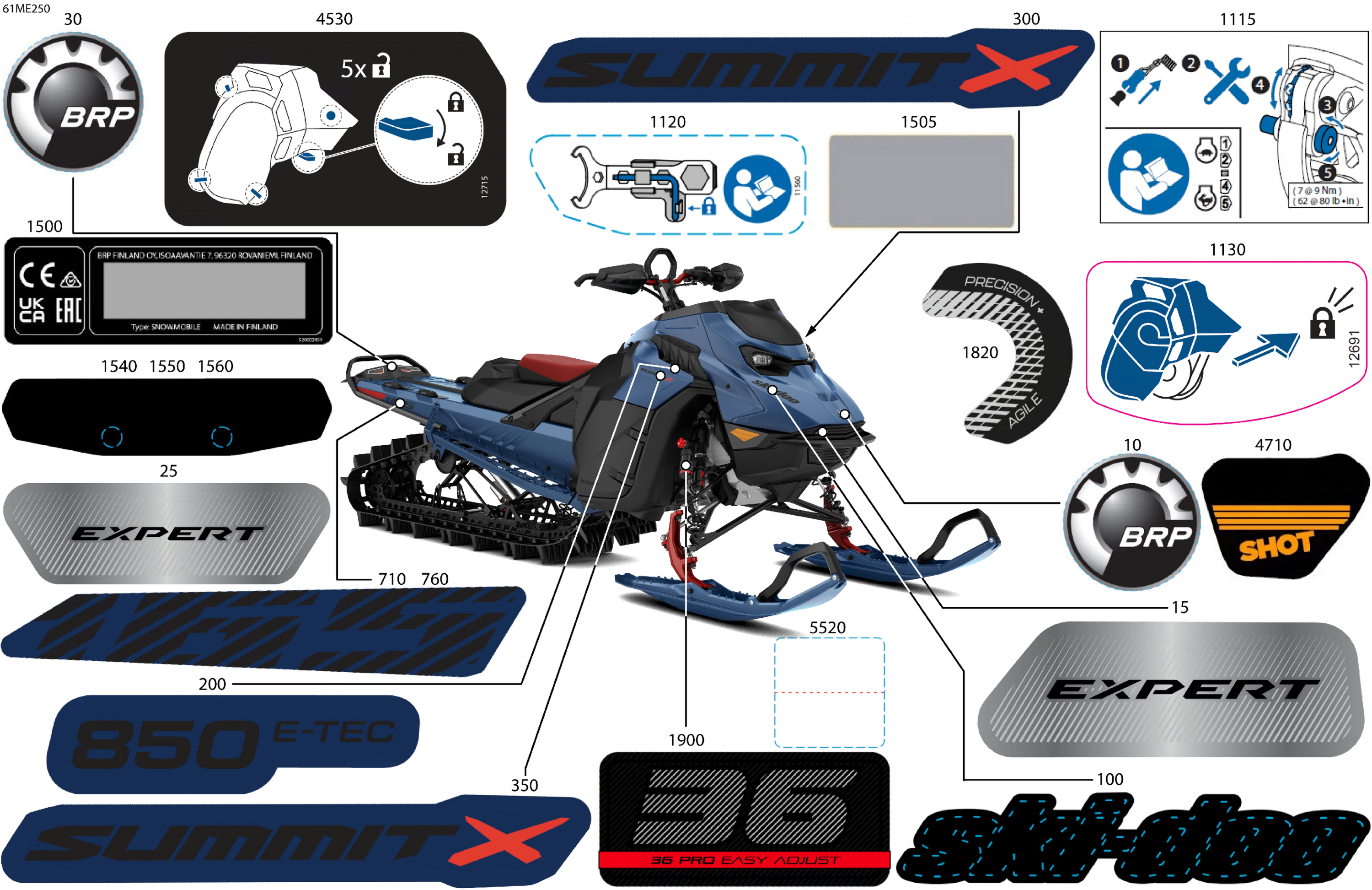 Схема узла: Body - Decals