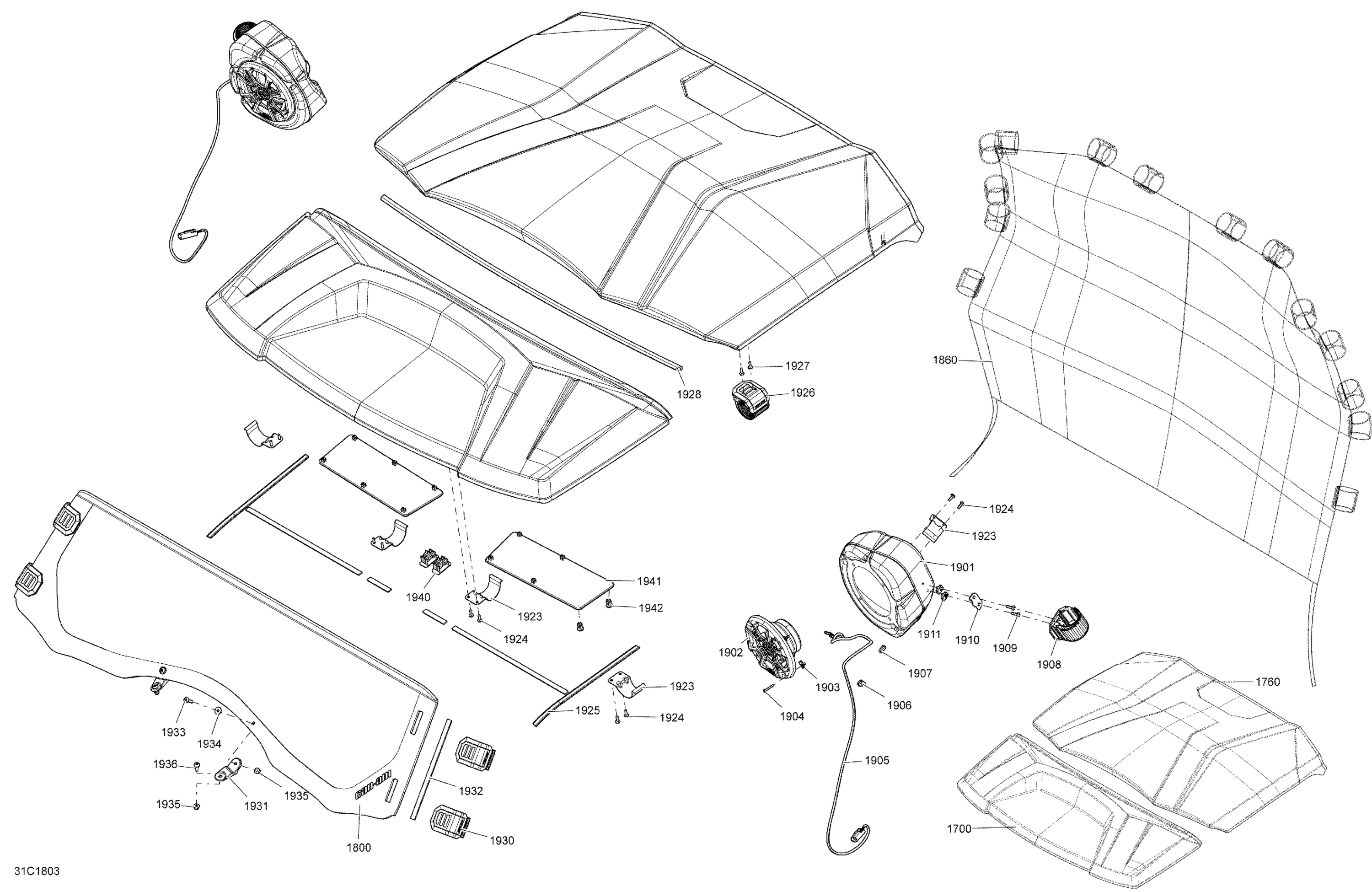 Body And Accessories Commander Non MAX - Package LTD