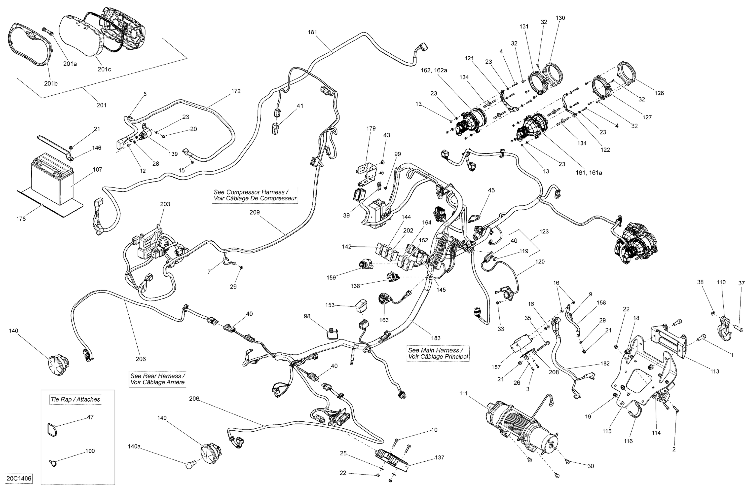 Схема узла: Electrical System _20C1406