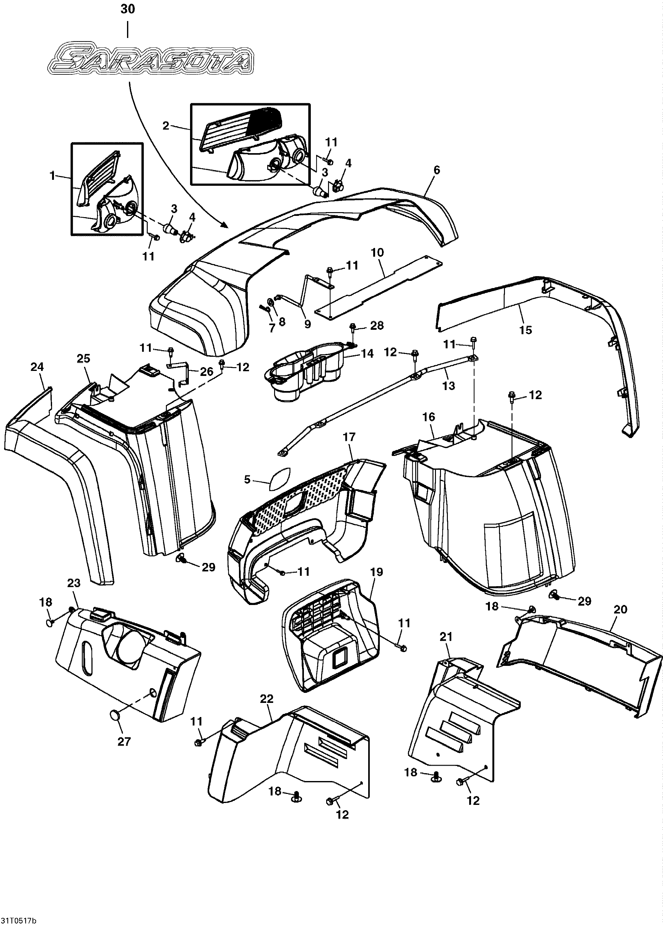 Hood and Front Fenders