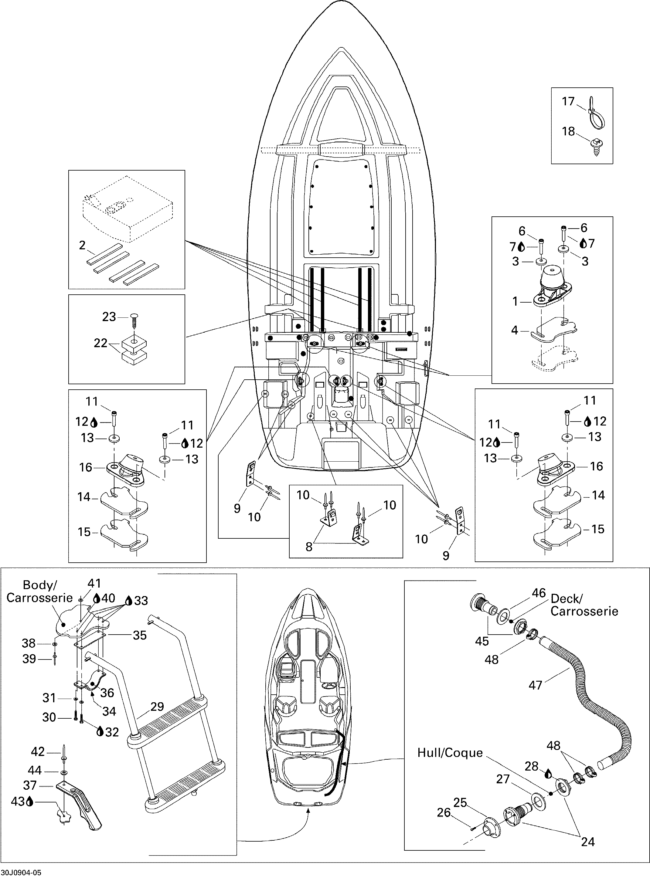 Lower Hull And Ladder