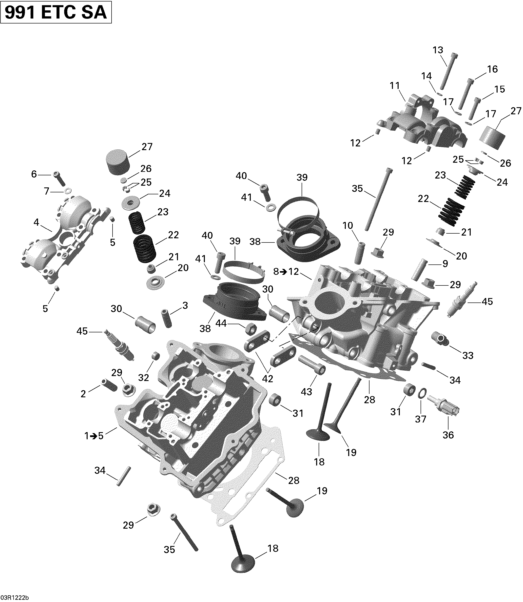 Схема узла: Cylinder Head