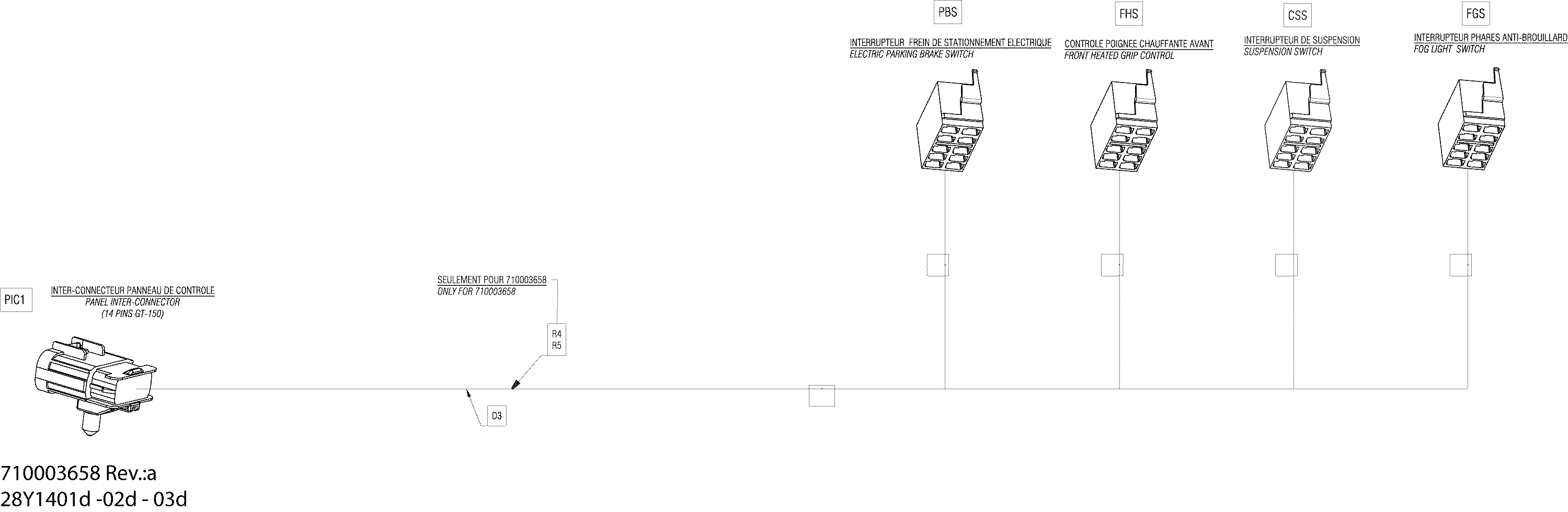 Electrical Harness Switch_28Y1403d
