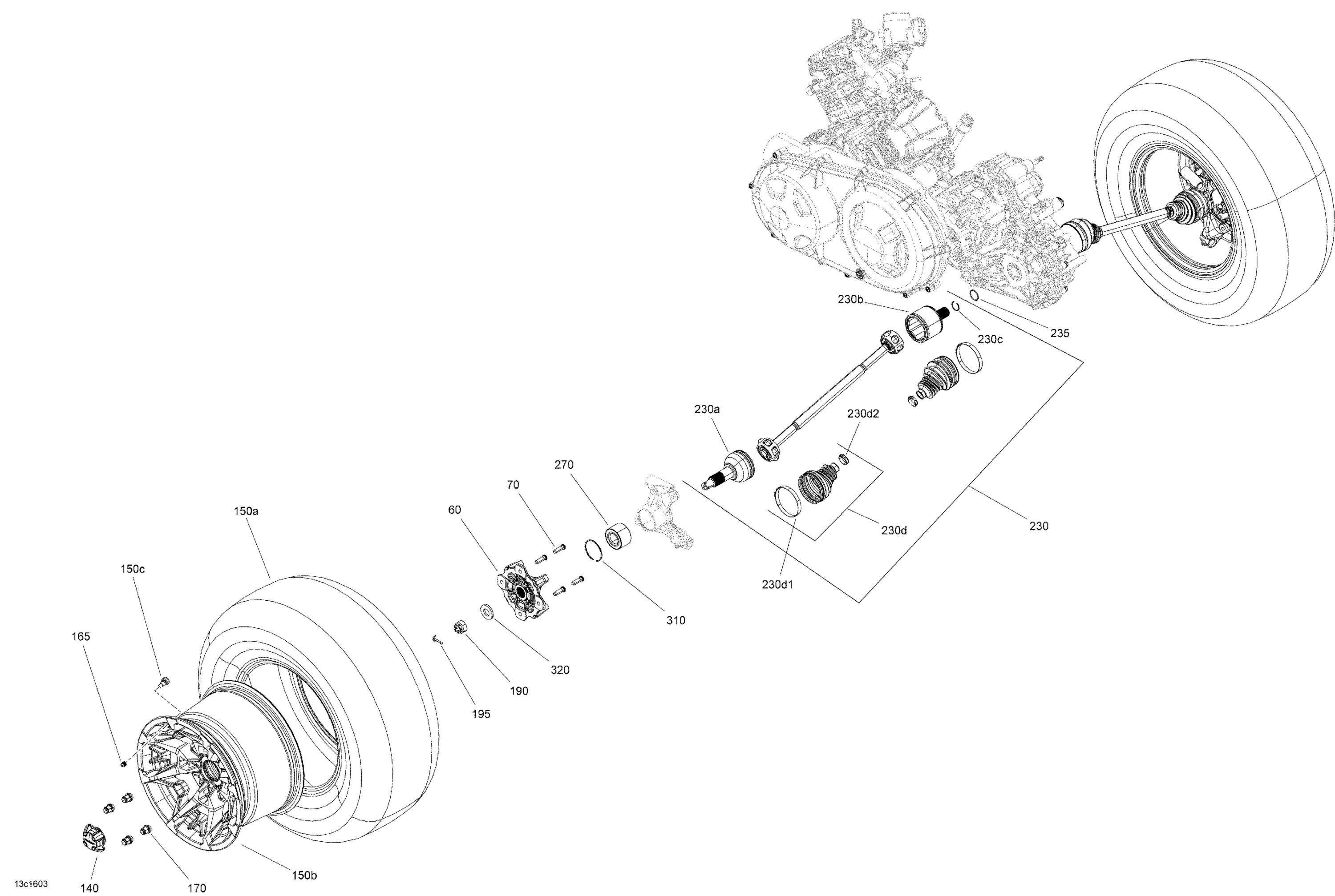 Drive System, Rear