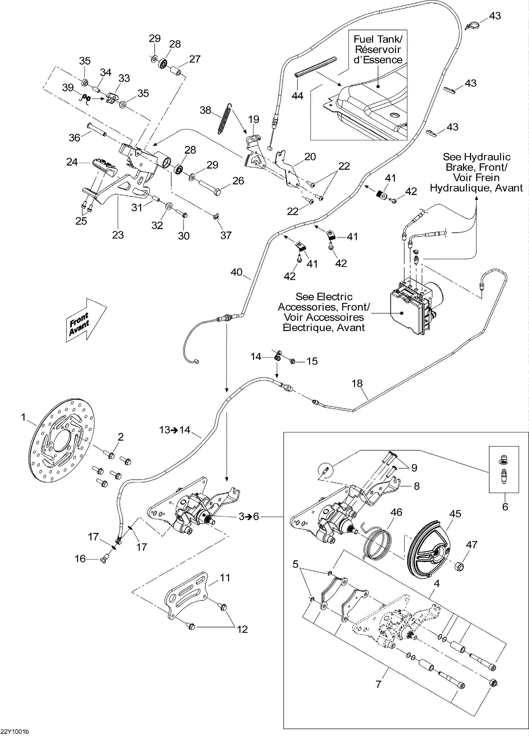 Hydraulic Brake Rear