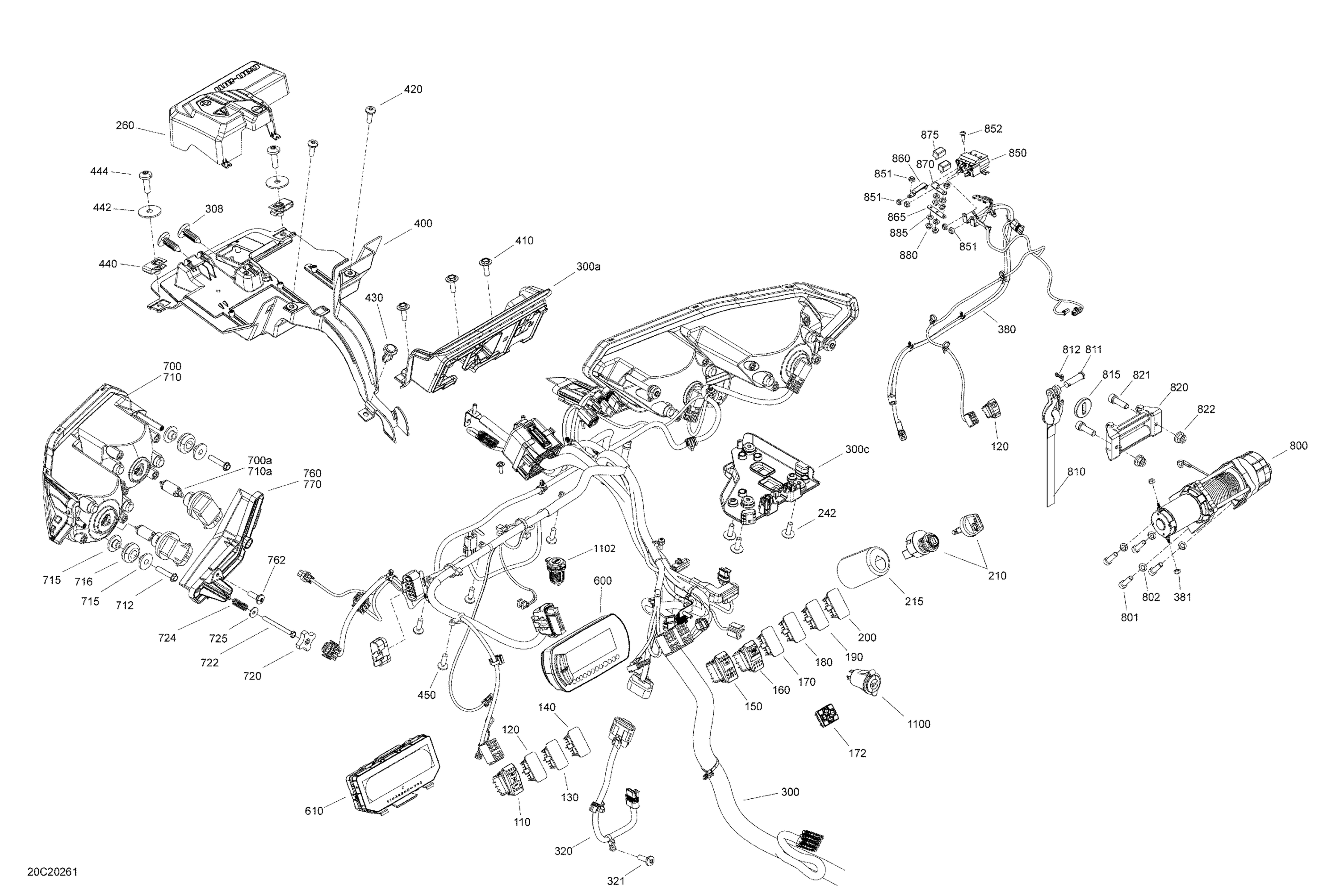 Electric - System - Front Section - DPS - XT - XTP
