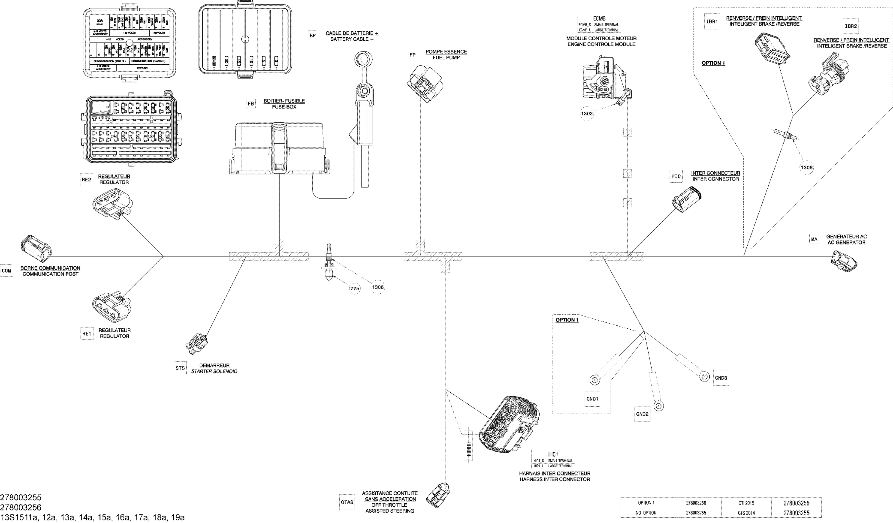 Electrical Harness _13S1512a