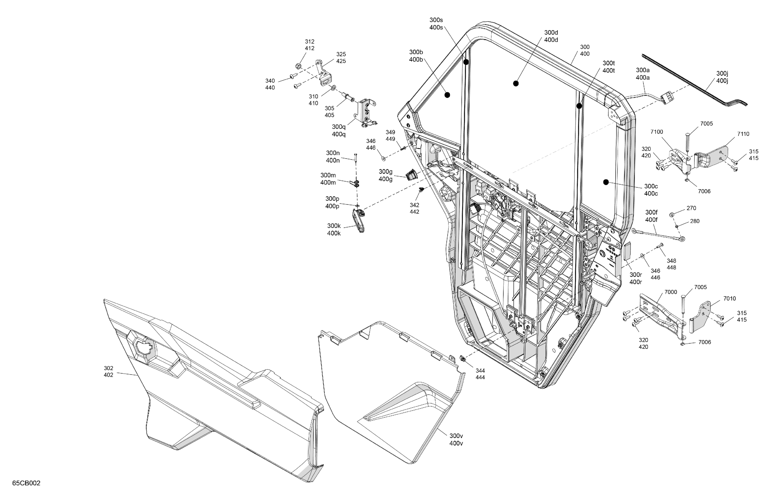 Enclosure Cab - Doors