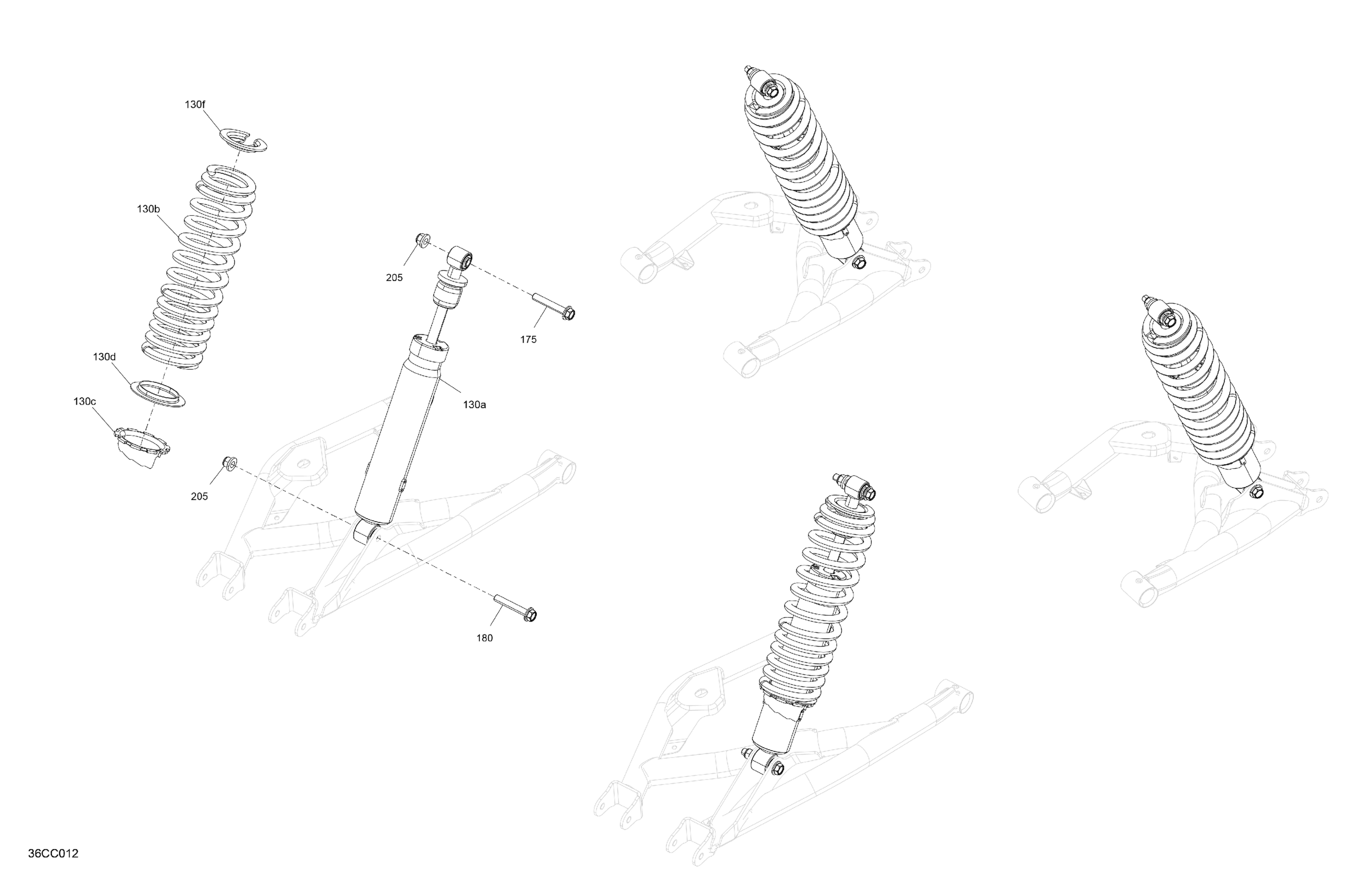 Suspension - Rear Shocks
