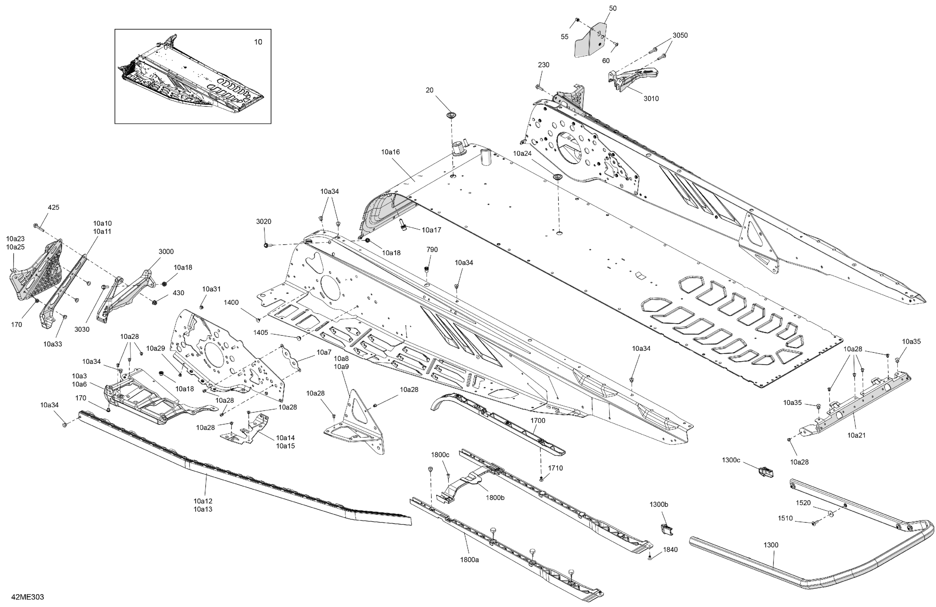 Схема узла: Frame - System - Rear Section