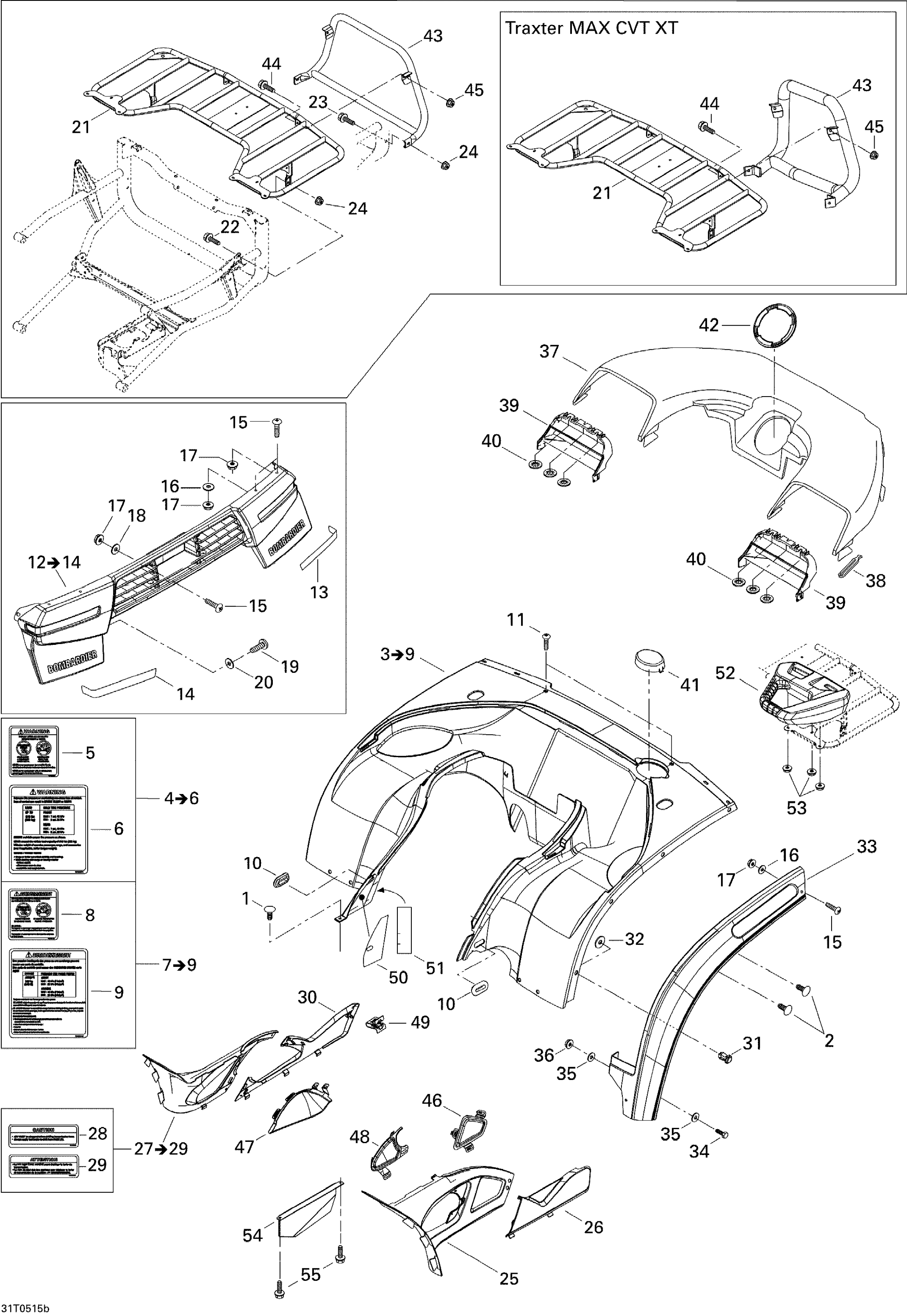 Body And Accessories, Rear View
