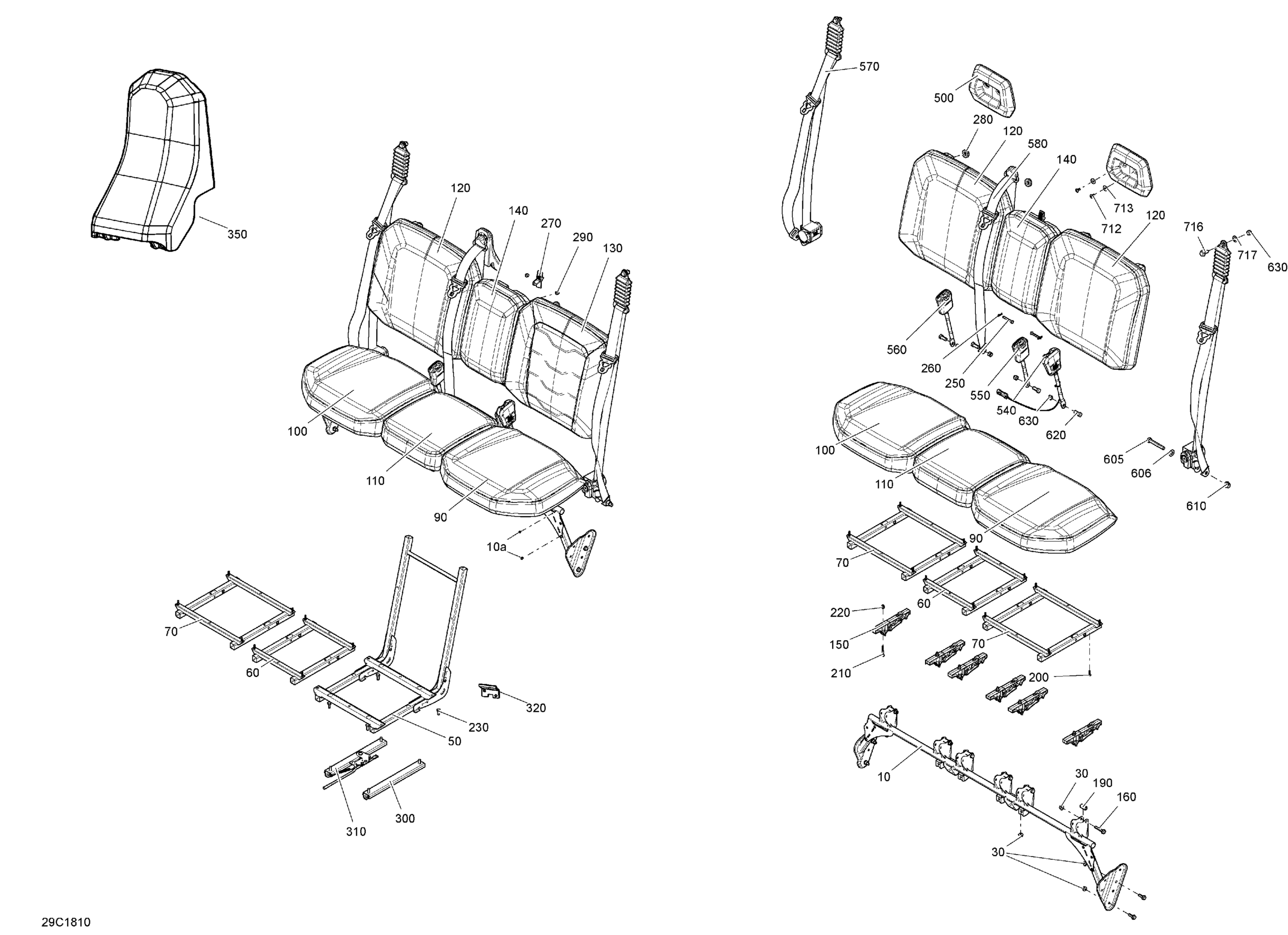 Seat - Defender Max - HD8