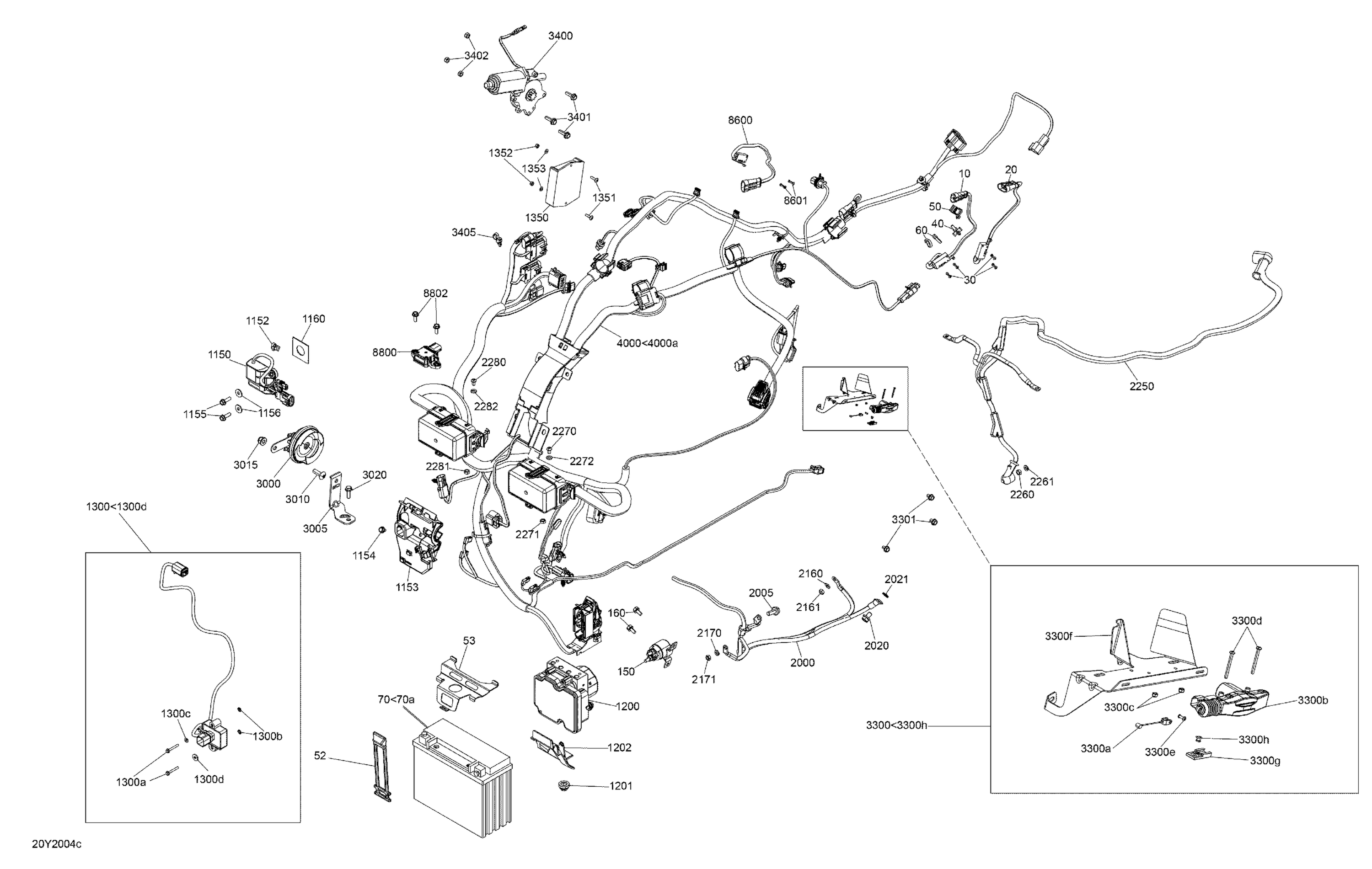 Схема узла: Electrical System Frame