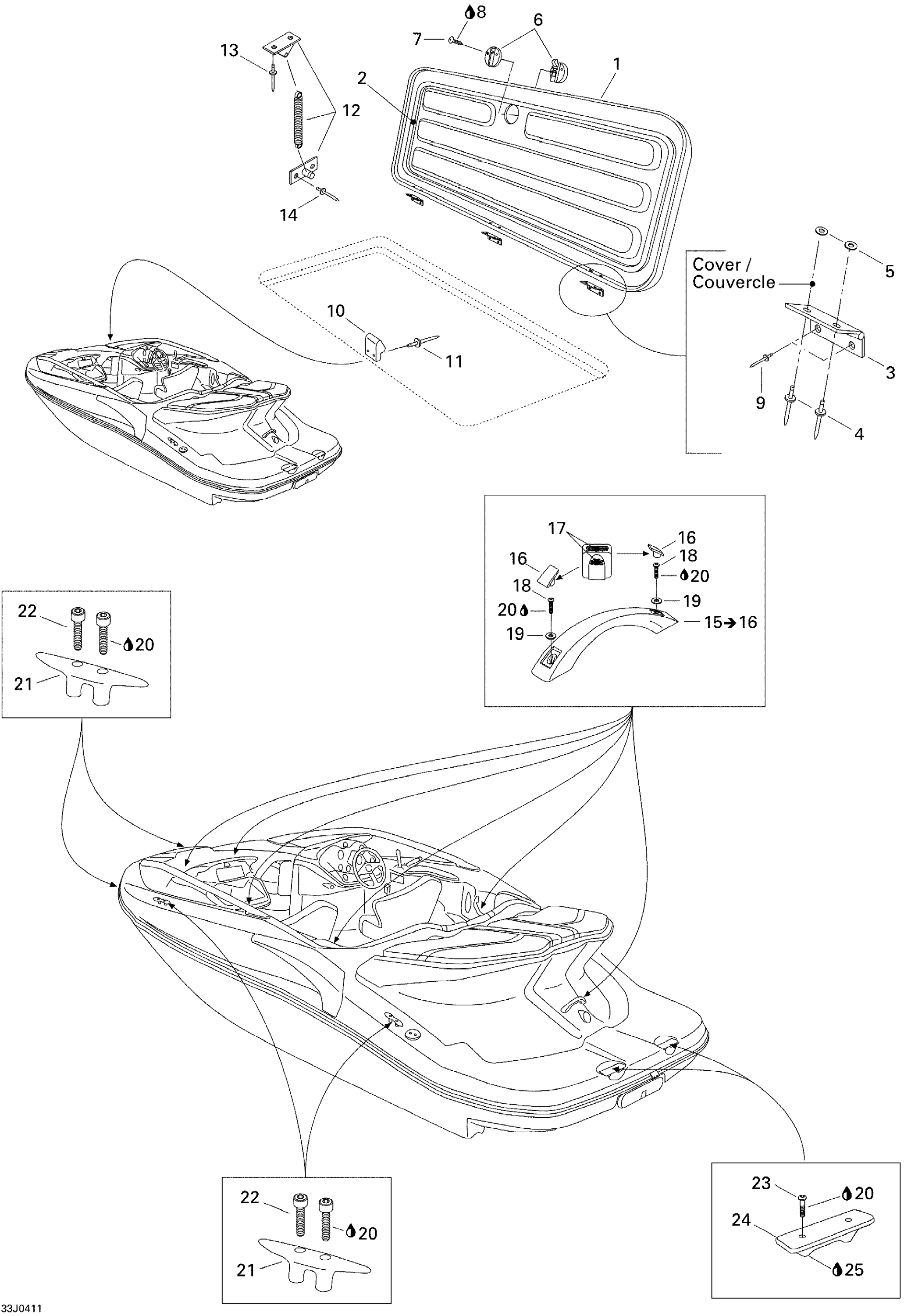 Central Cover and Accessories