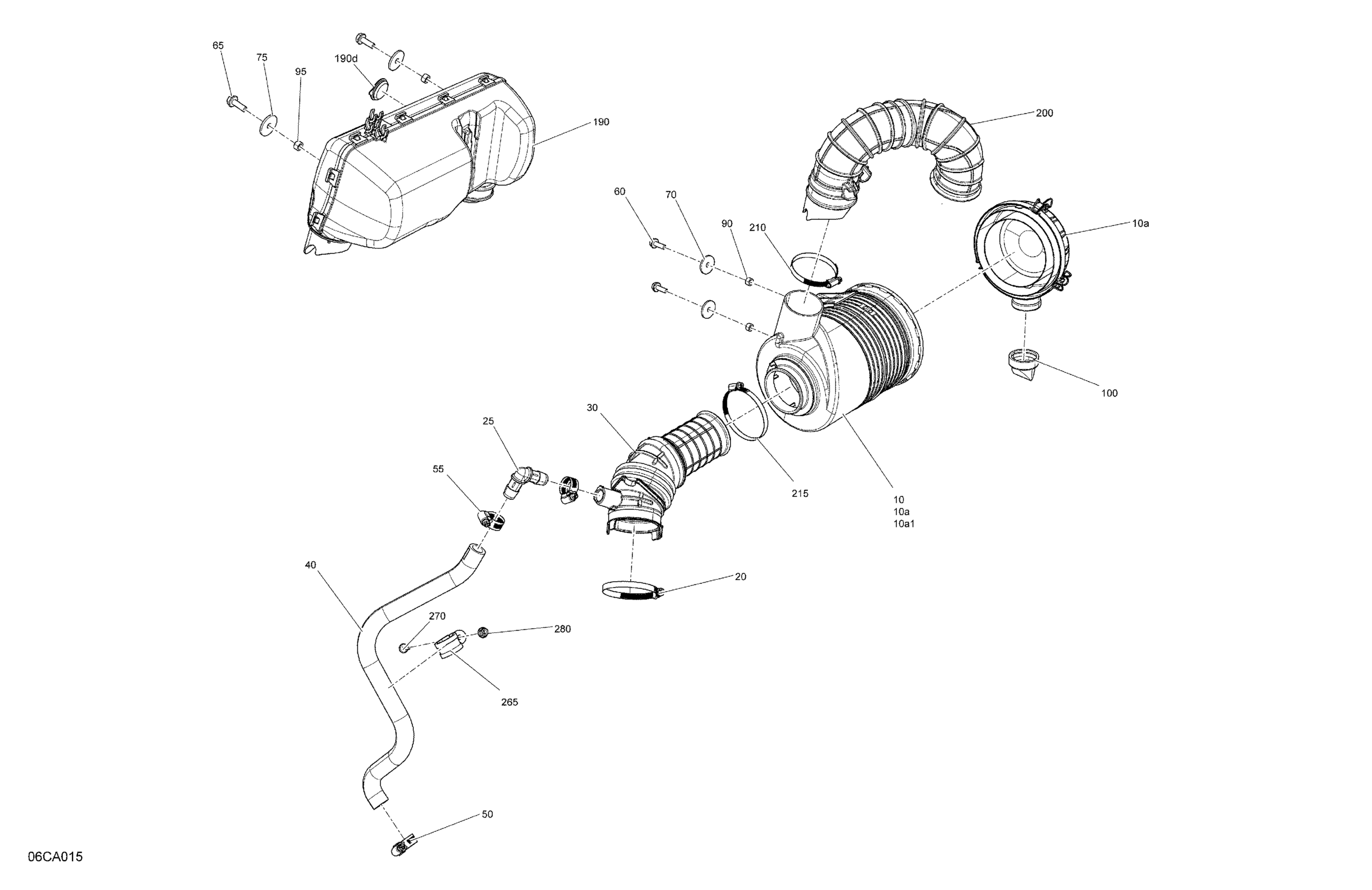 Схема узла: Engine - Air Intake