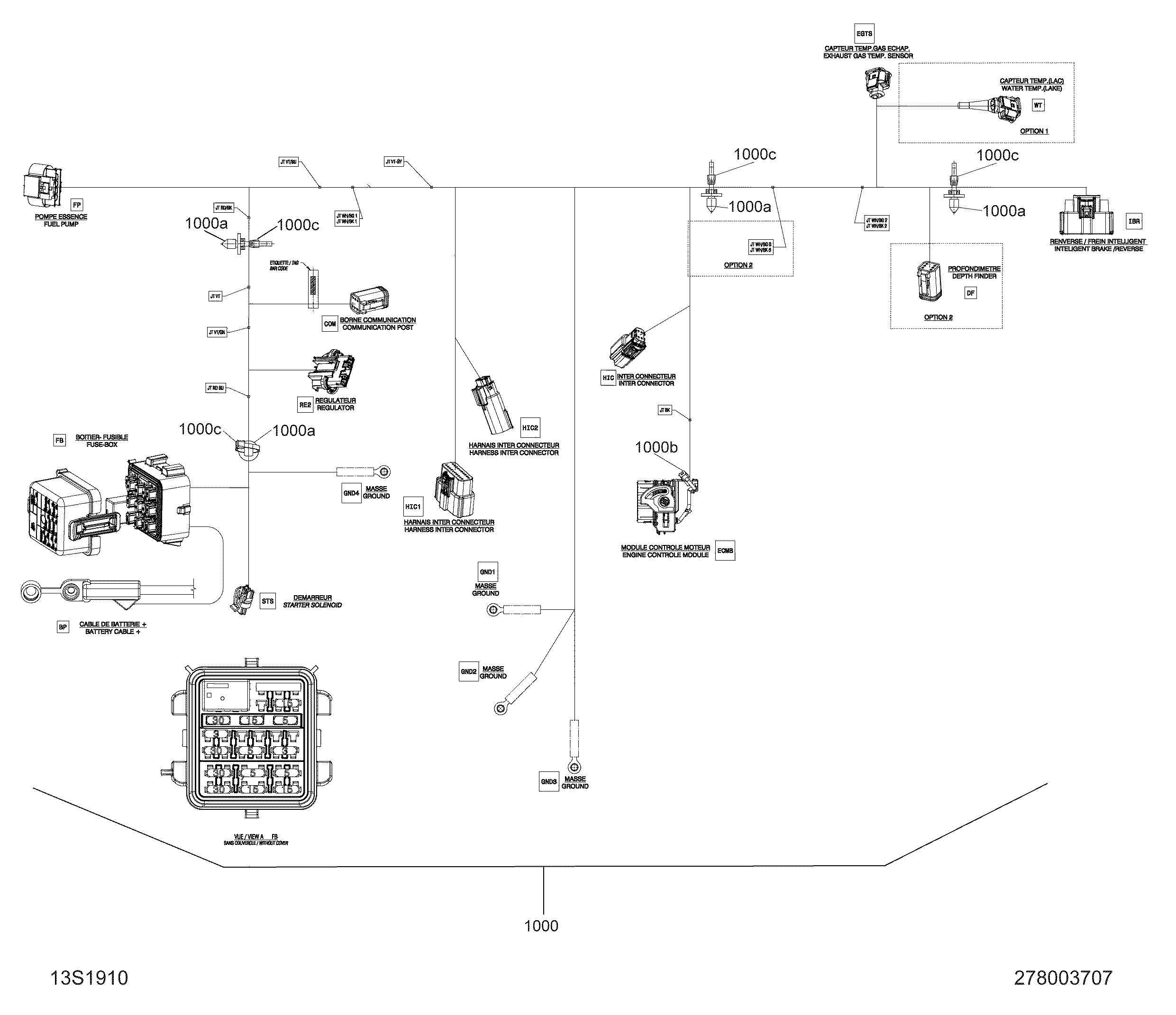 Main Harness - 278003707_P-XRS_STD_X