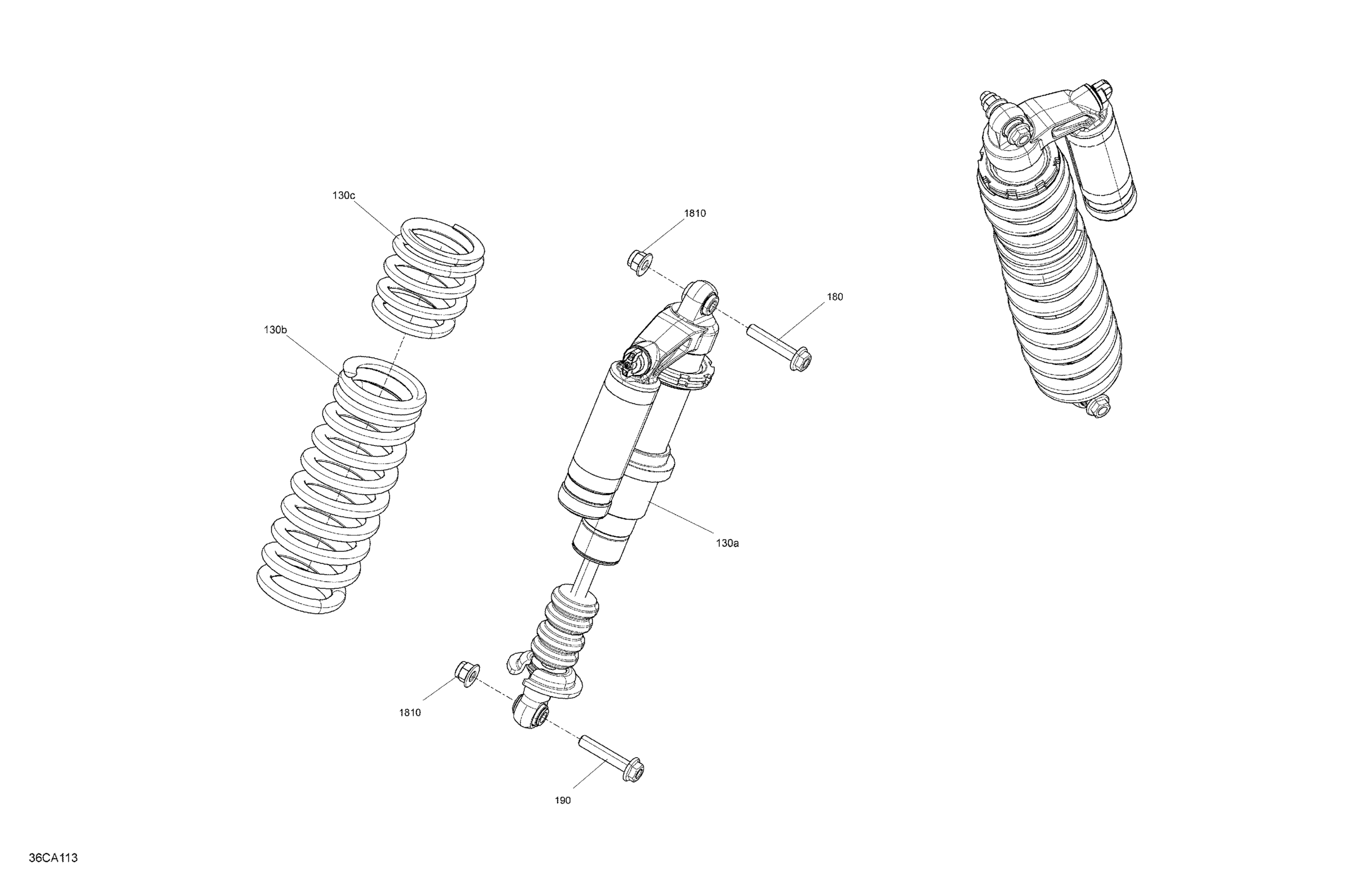 Suspension - Rear Shocks - DPS