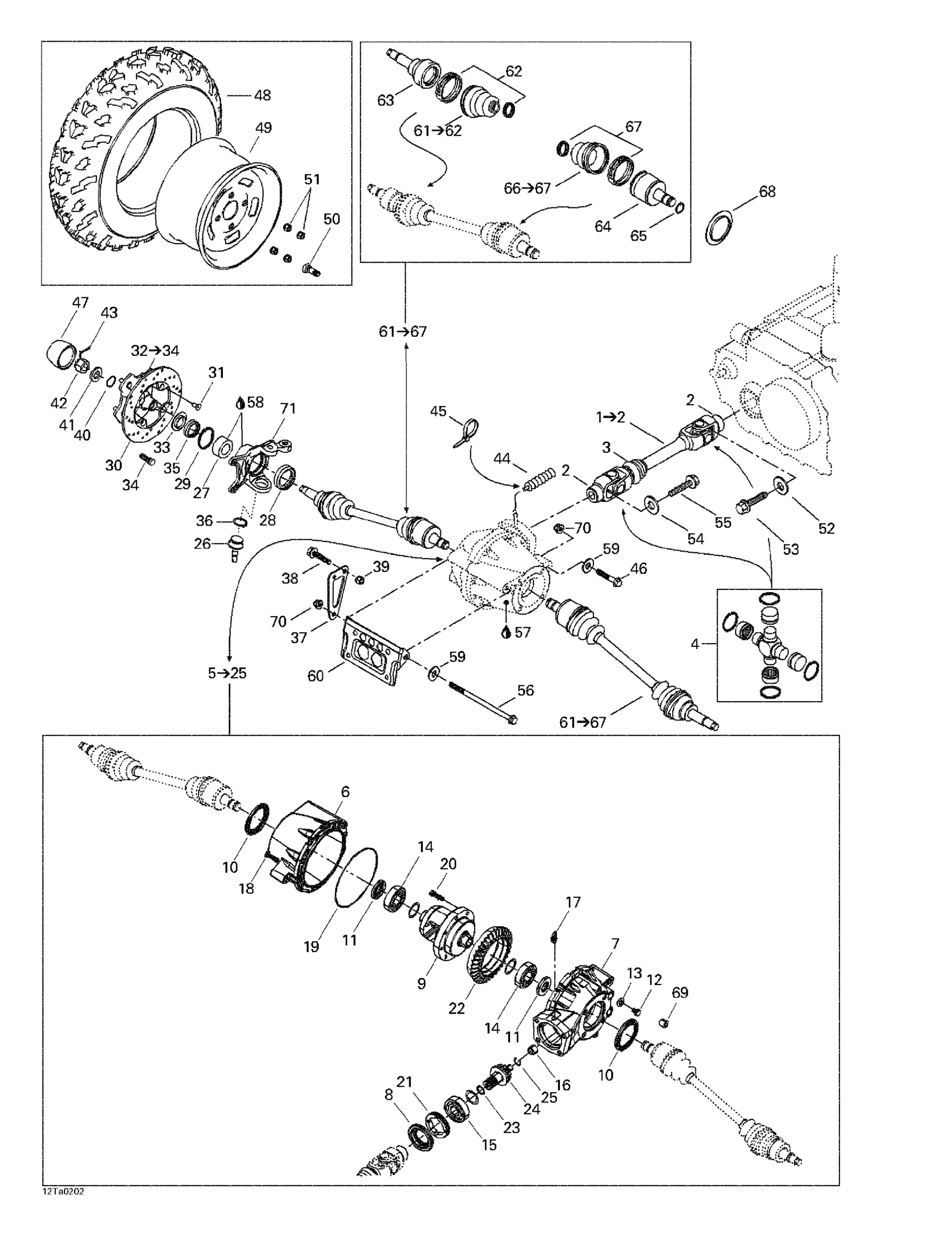 Drive System, Front
