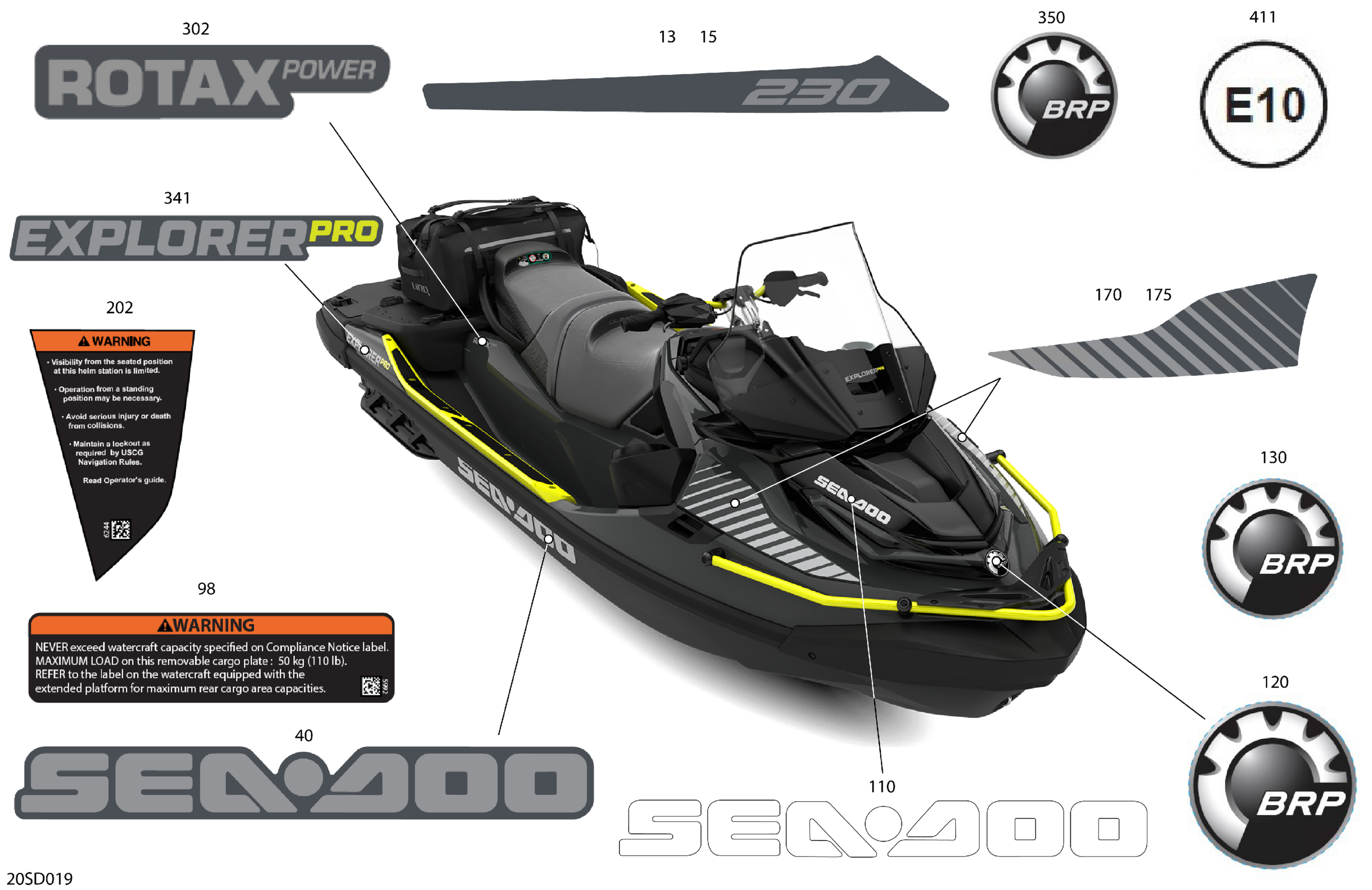 Схема узла: Body - Decals